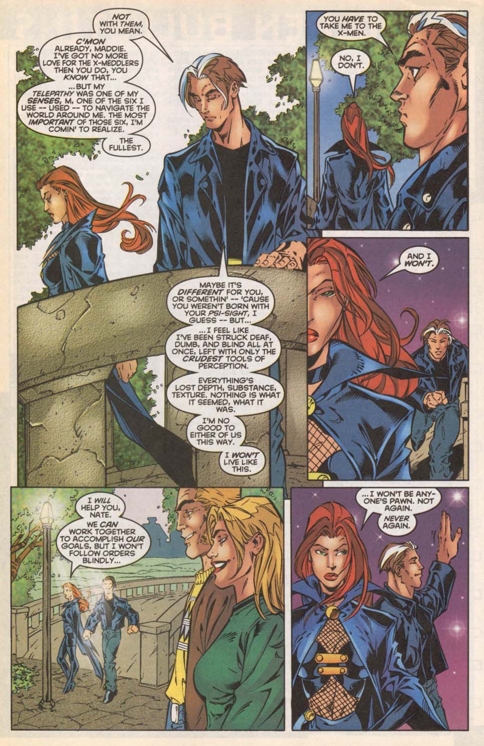 Read online X-Man comic -  Issue #43 - 12
