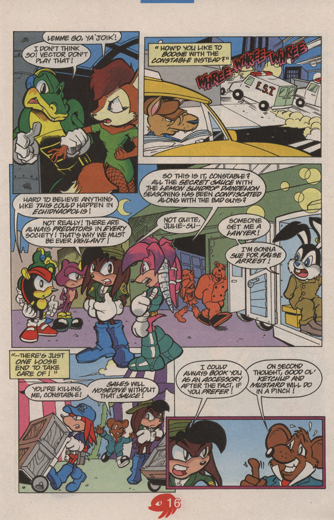 Read online Knuckles the Echidna comic -  Issue #15 - 23