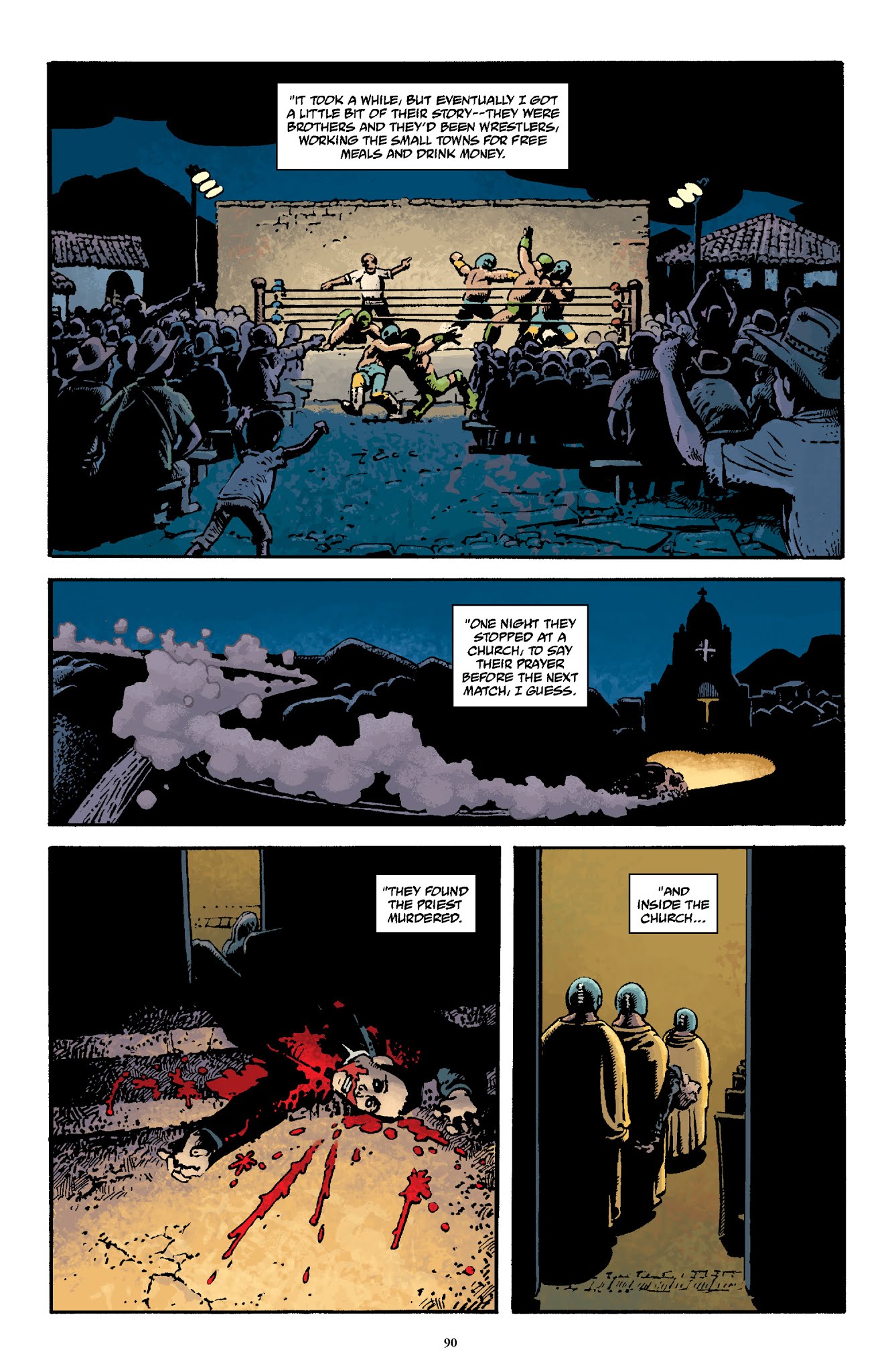 Read online Hellboy The Complete Short Stories comic -  Issue # TPB 1 (Part 1) - 91