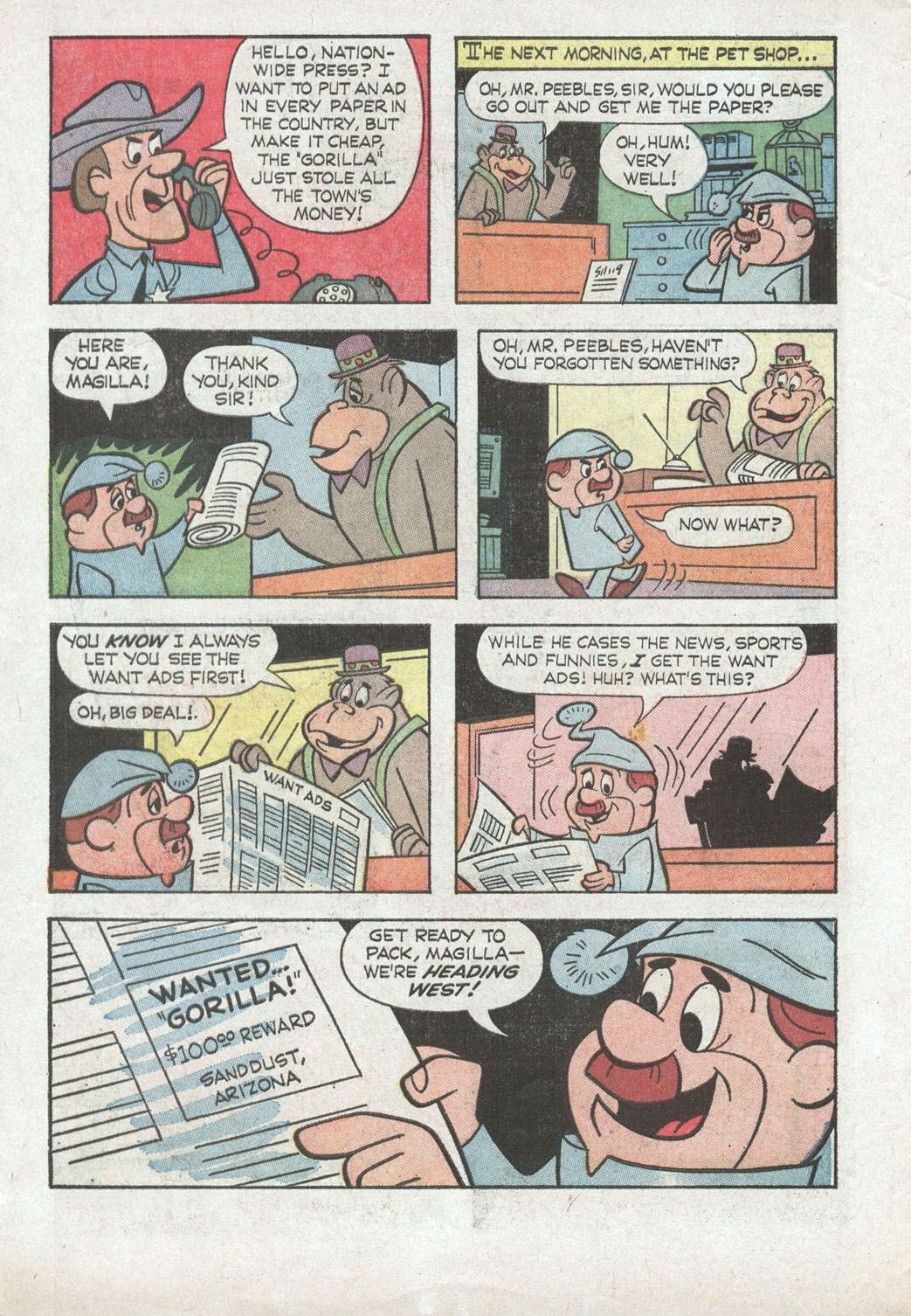 Read online Magilla Gorilla (1964) comic -  Issue #1 - 6