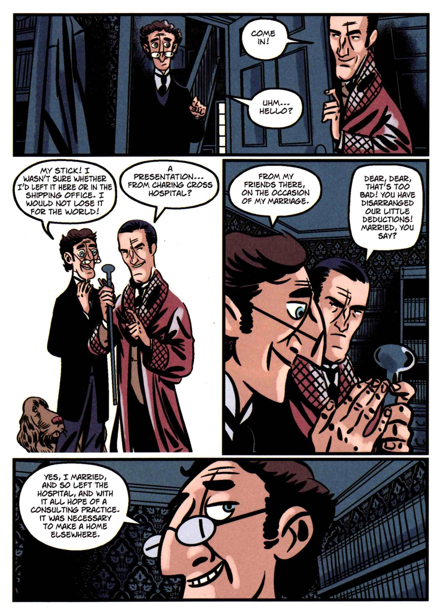 Read online The Hound of the Baskervilles (2009) comic -  Issue # TPB - 13