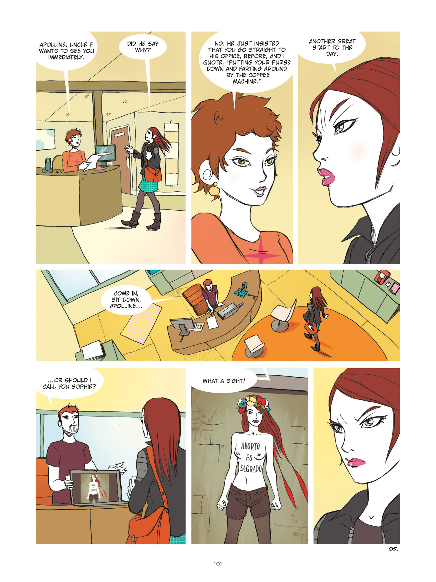 Read online Diary of A Femen comic -  Issue # TPB - 103