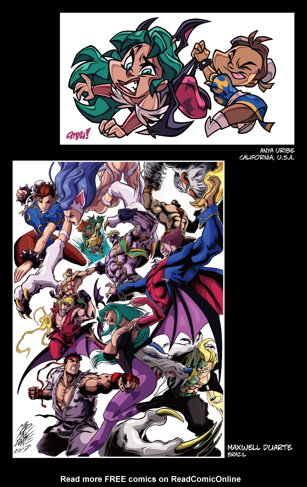 Read online Street Fighter VS Darkstalkers comic -  Issue #3 - 28