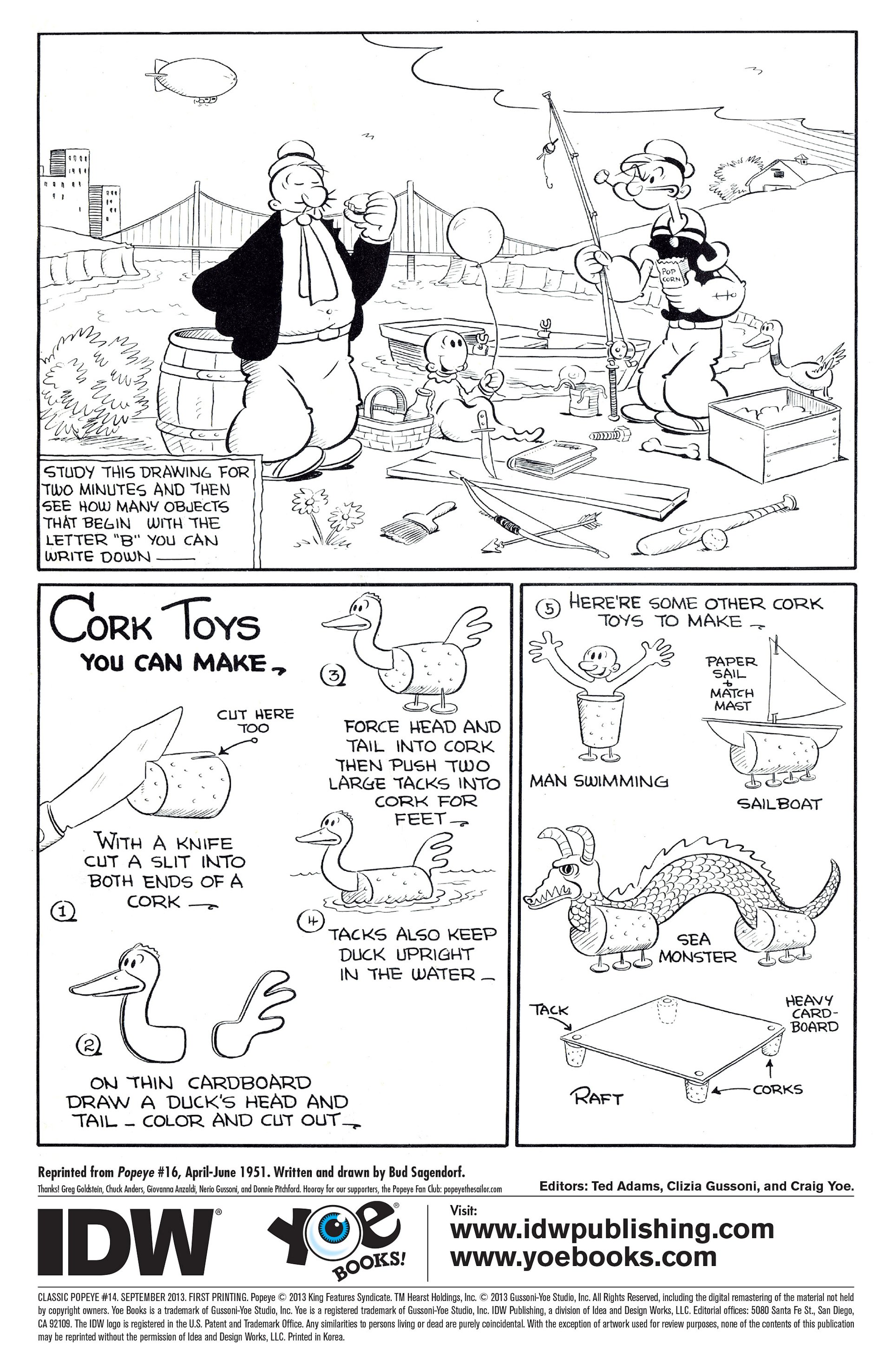 Read online Classic Popeye comic -  Issue #16 - 2