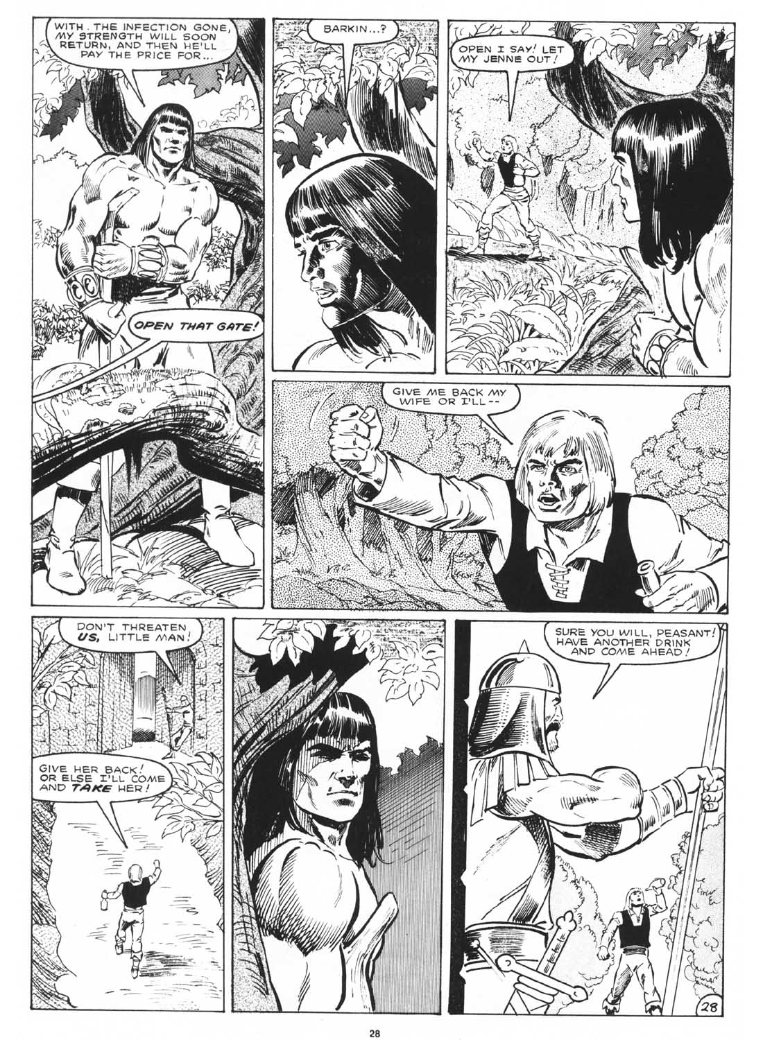 Read online The Savage Sword Of Conan comic -  Issue #171 - 30