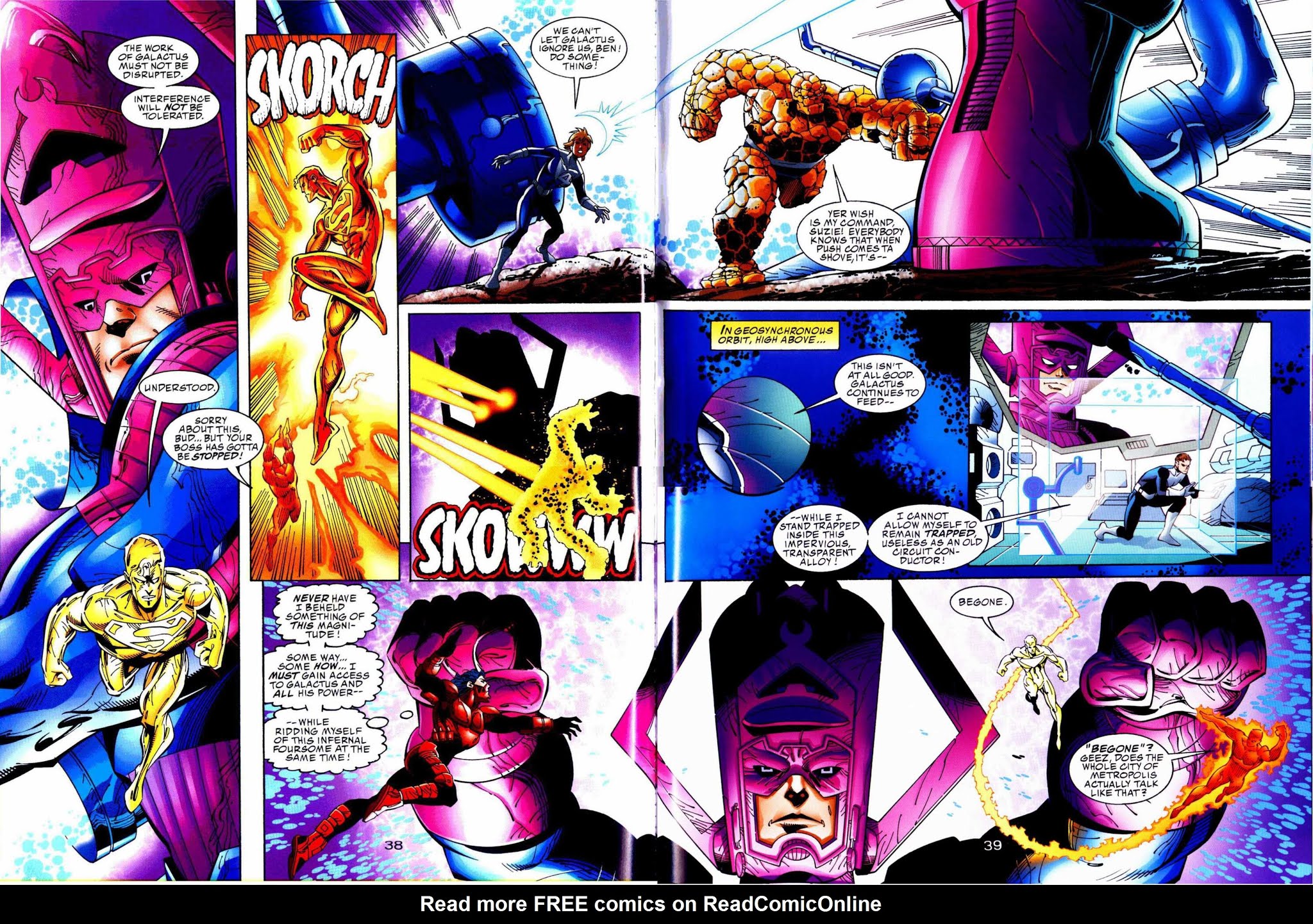 Read online Superman/Fantastic Four comic -  Issue # Full - 35