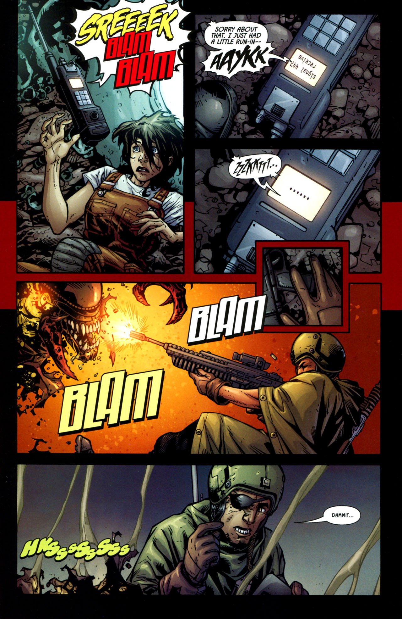 Read online Aliens (2009) comic -  Issue #2 - 16