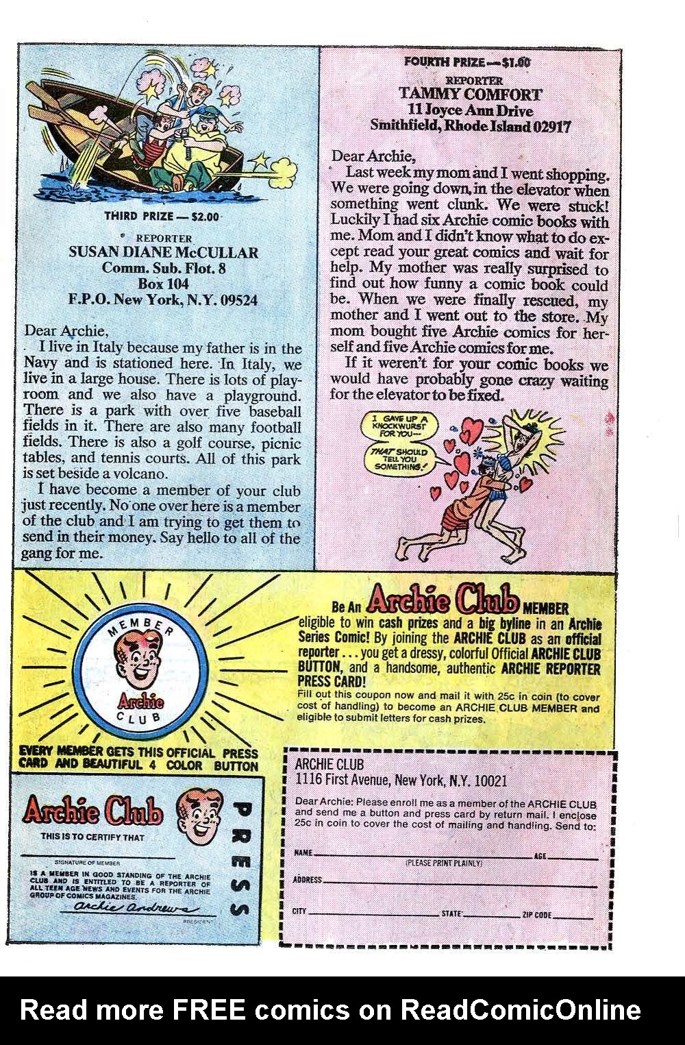 Read online Jughead (1965) comic -  Issue #208 - 23