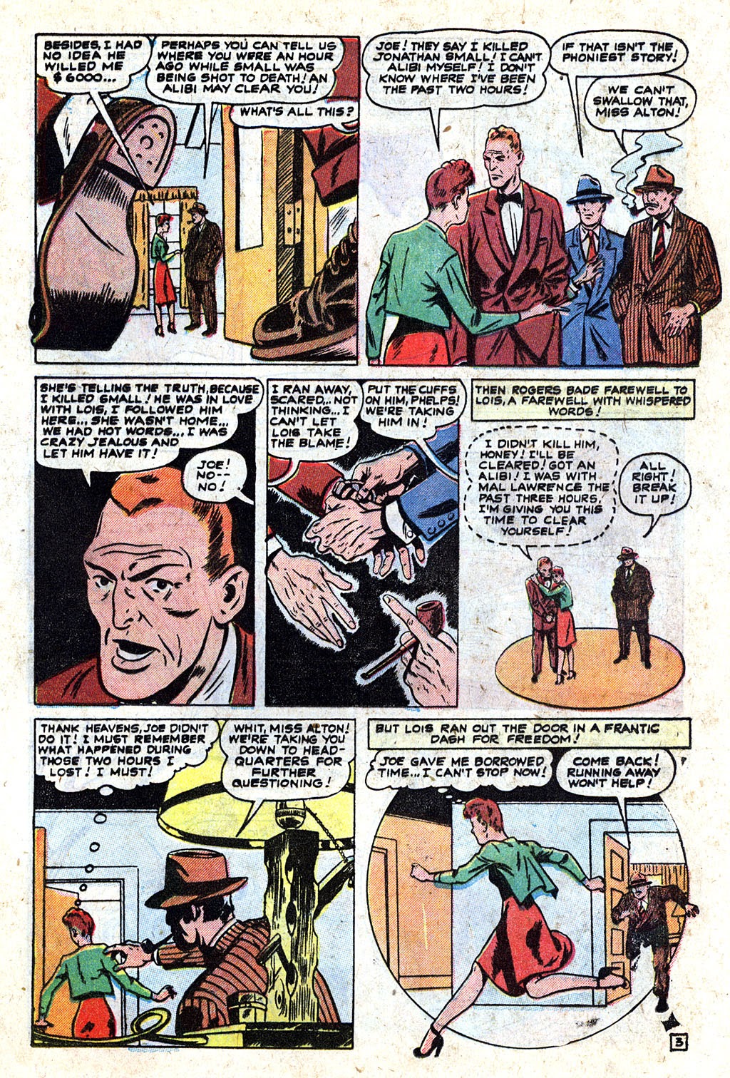 Read online Crime Cases Comics (1950) comic -  Issue #25 - 13