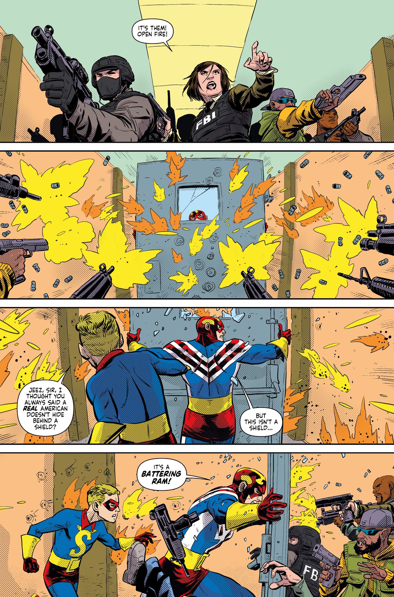 Read online Fighting American: The Ties That Bind comic -  Issue #4 - 19