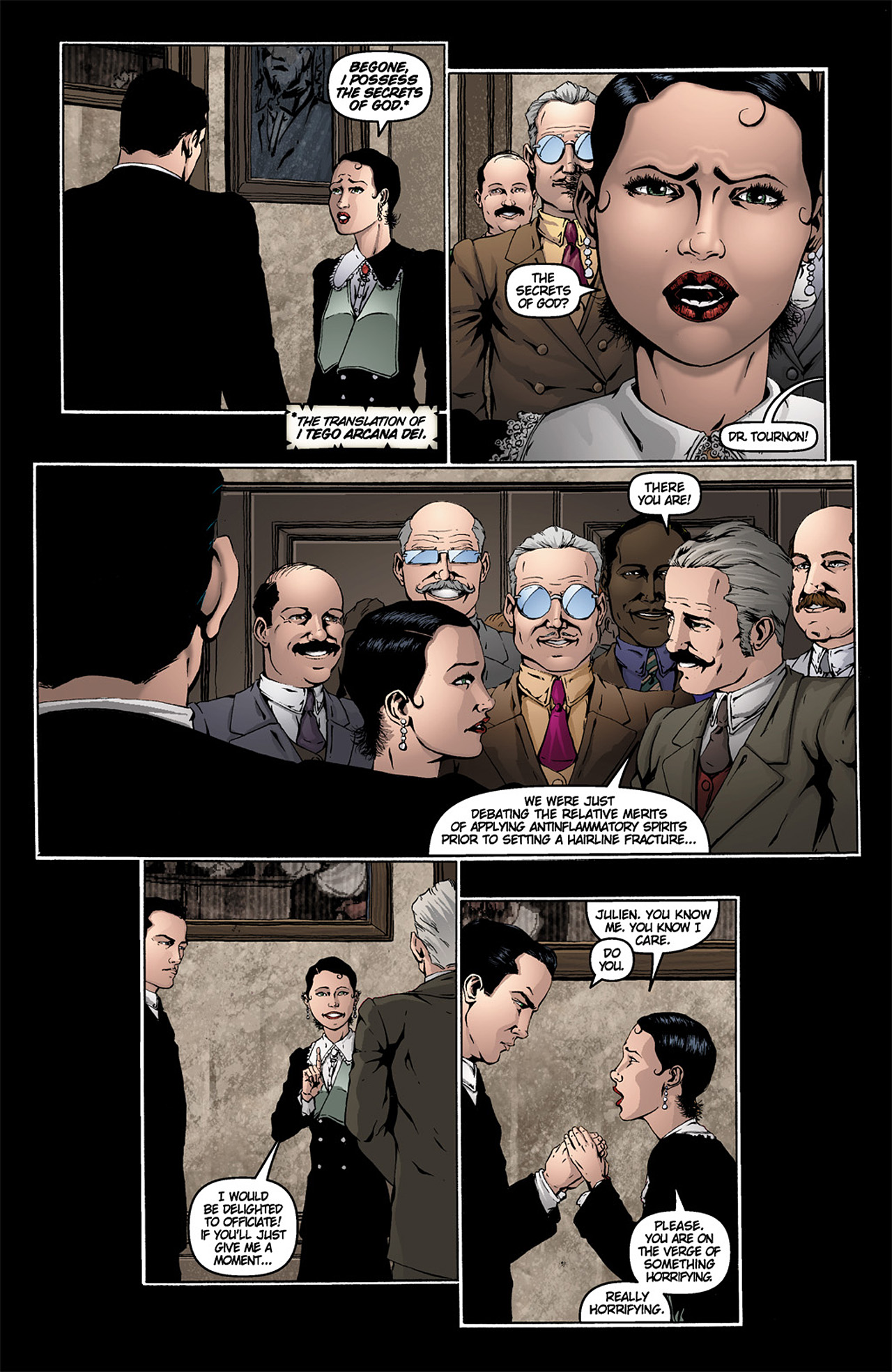 Read online Rex Mundi (2006) comic -  Issue # TPB 2 - 127