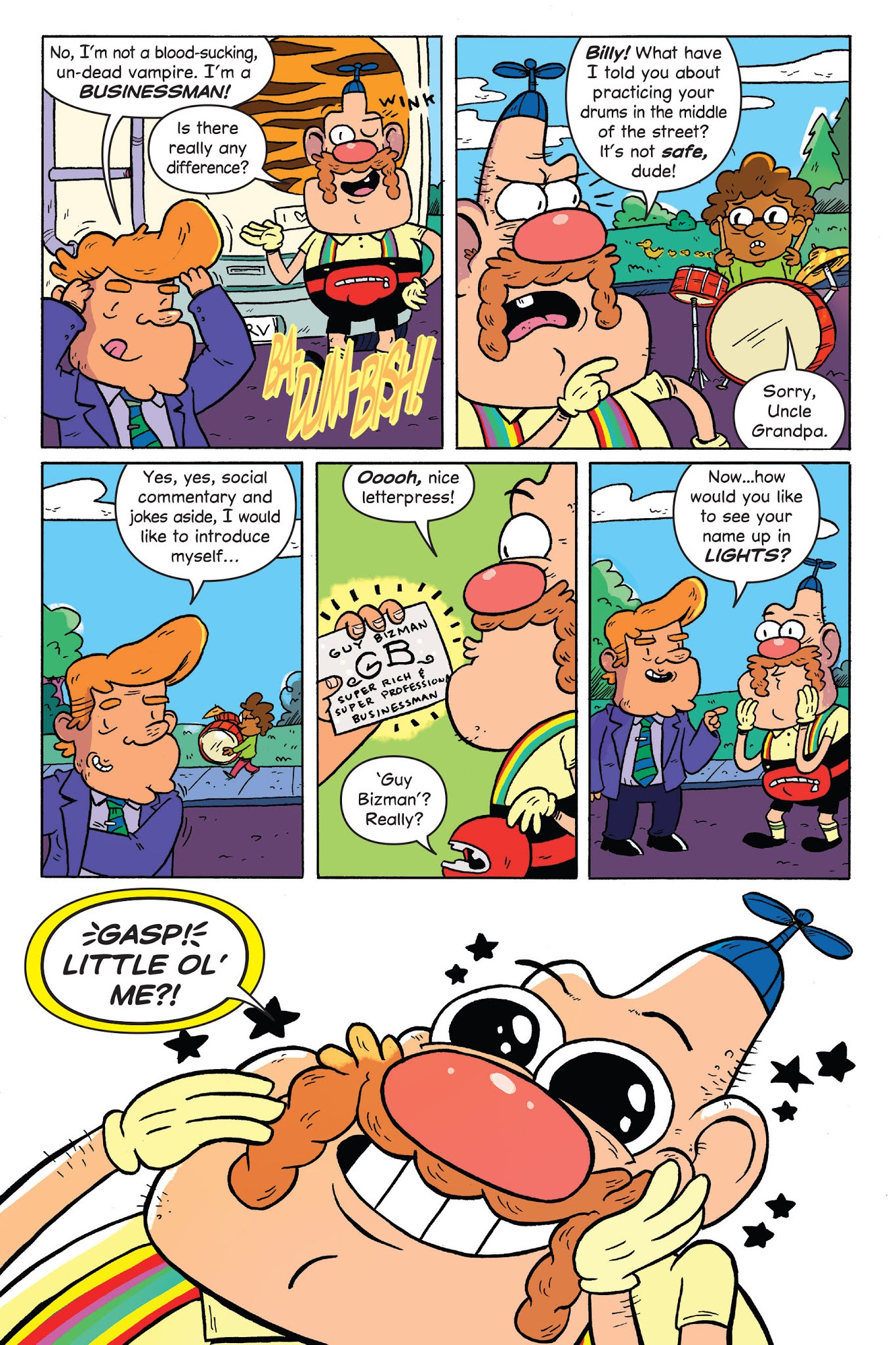 Read online Uncle Grandpa in Uncle Grandpaland comic -  Issue # TPB - 14