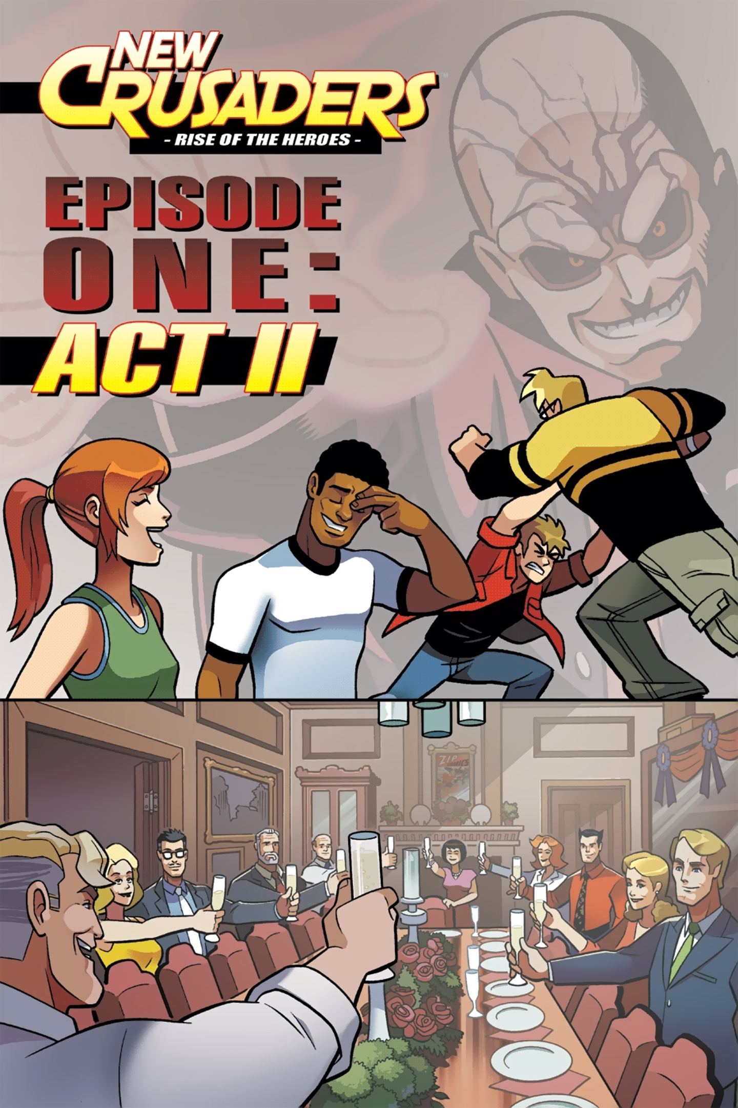Read online New Crusaders: Rise Of The Heroes comic -  Issue #1 - Act II - 1