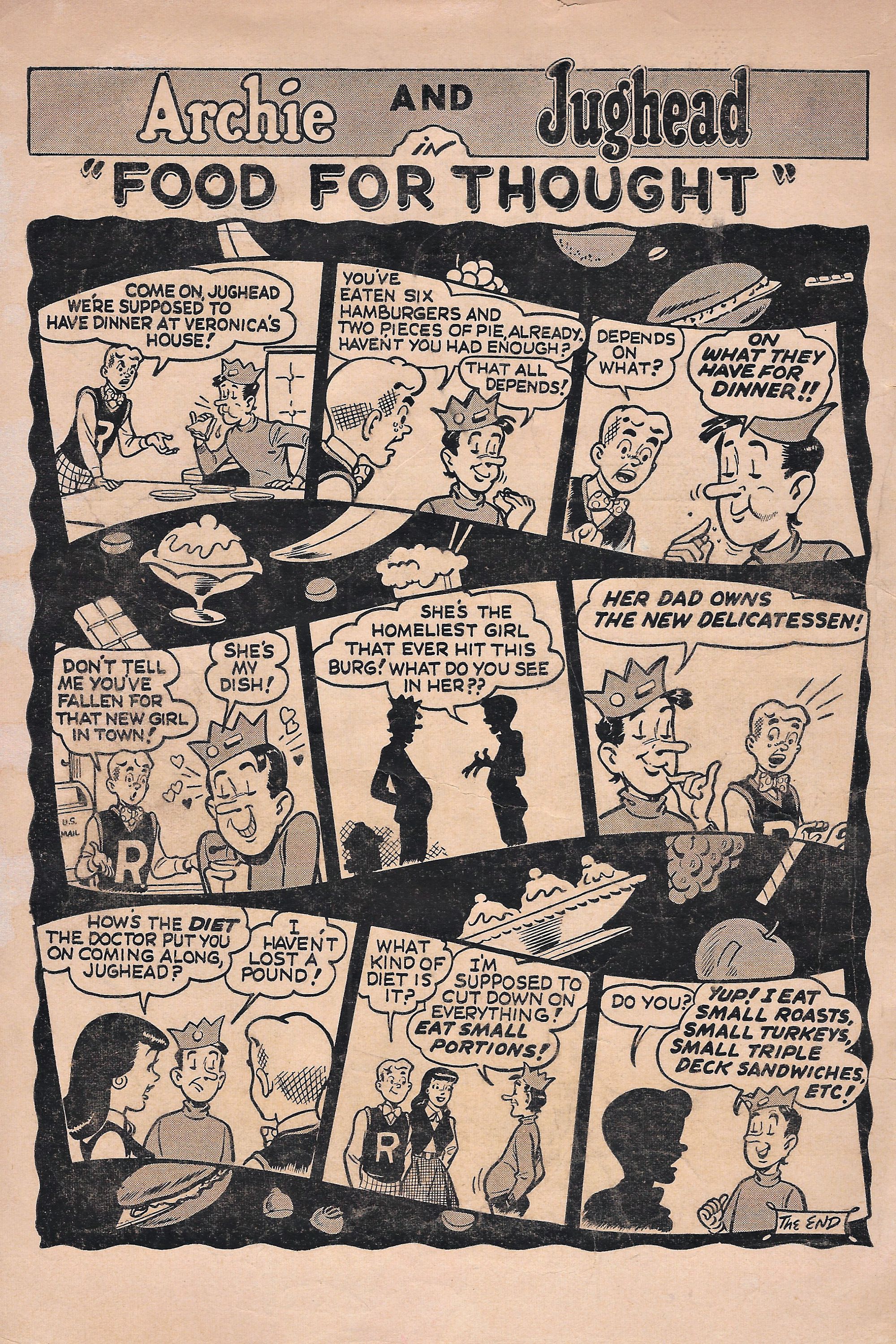 Read online Archie's Joke Book Magazine comic -  Issue #19 - 2