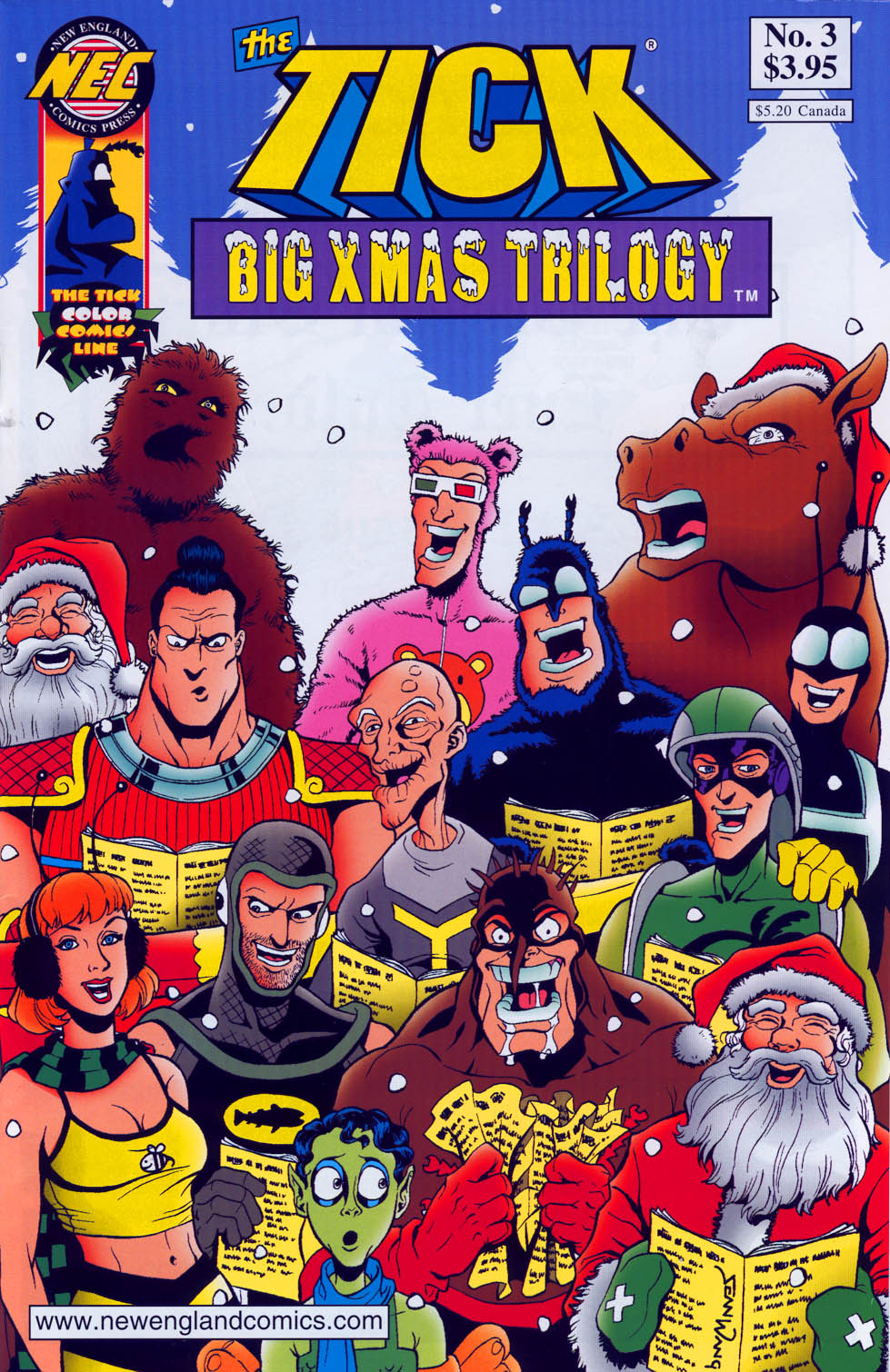 Read online The Tick's Big Xmas Trilogy comic -  Issue #3 - 2