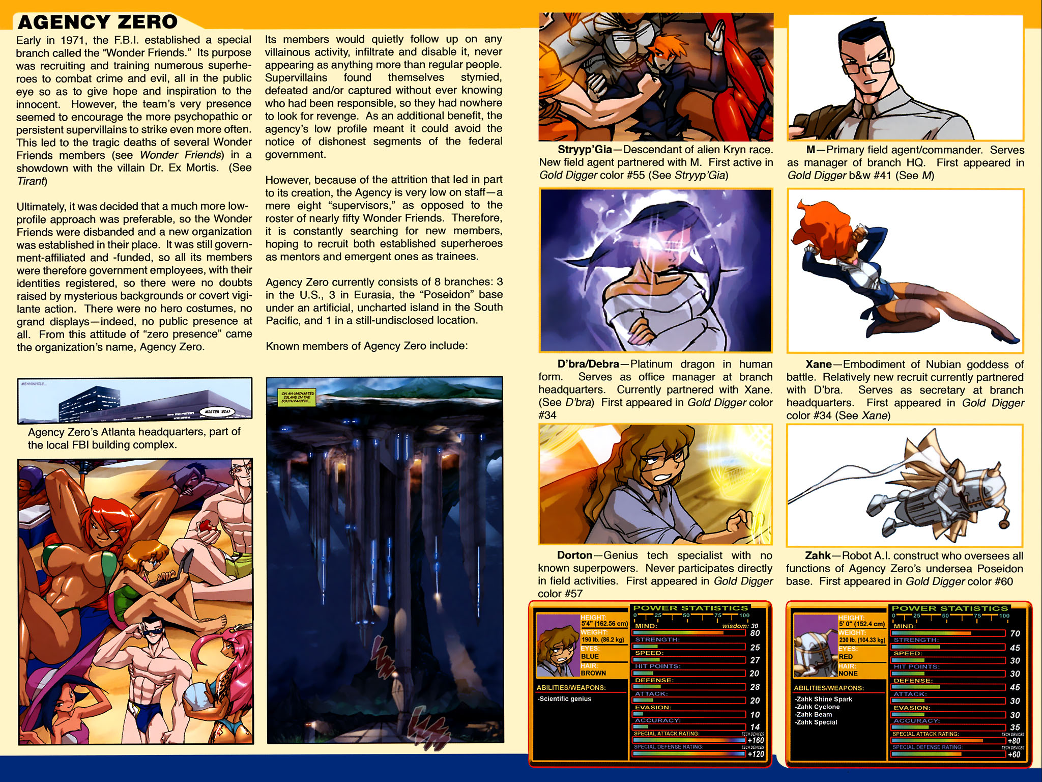 Read online Gold Digger Sourcebook: The Official Handbook of the GD Universe comic -  Issue #1 - 5