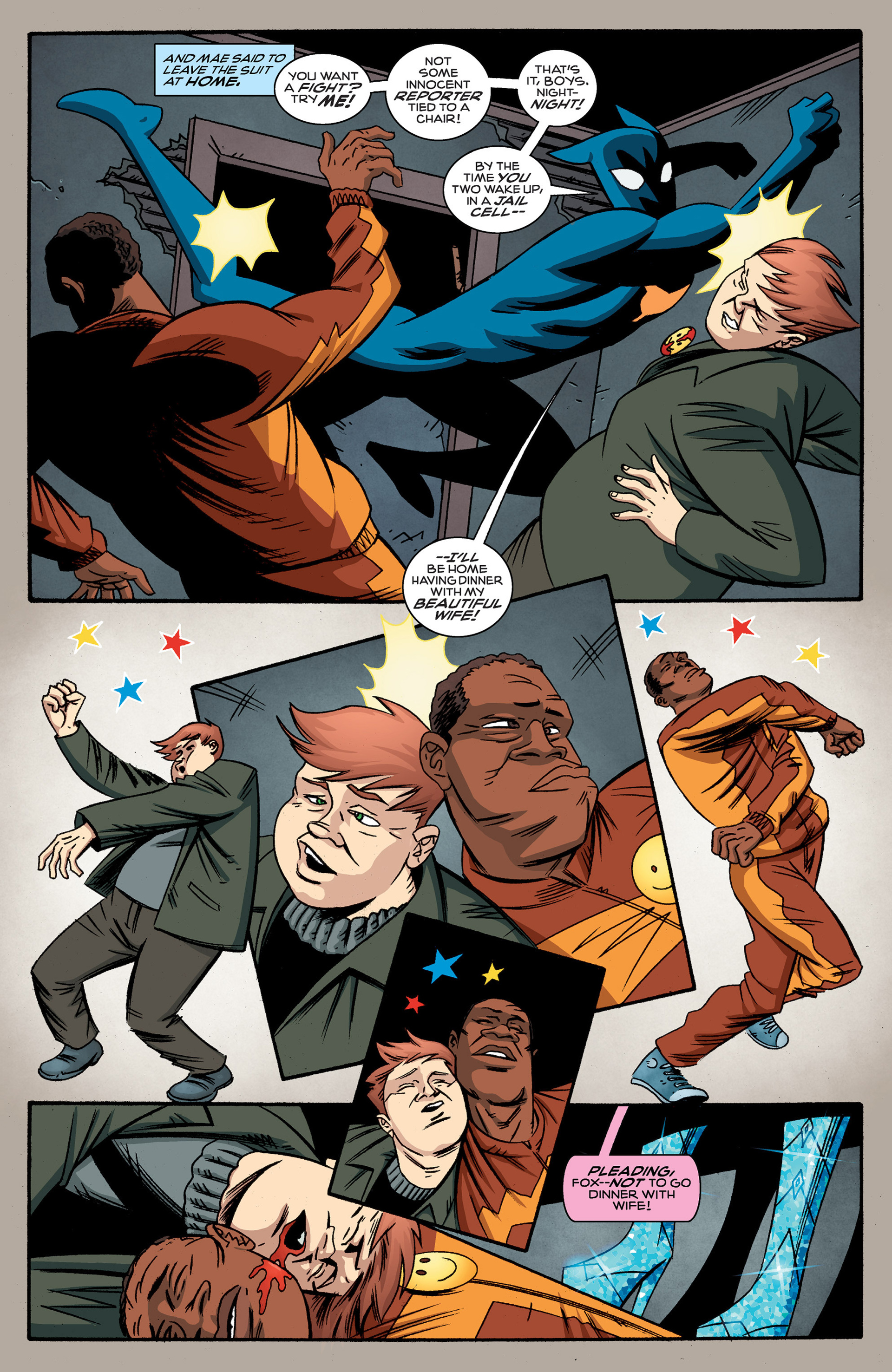 Read online The Fox comic -  Issue #1 - 18