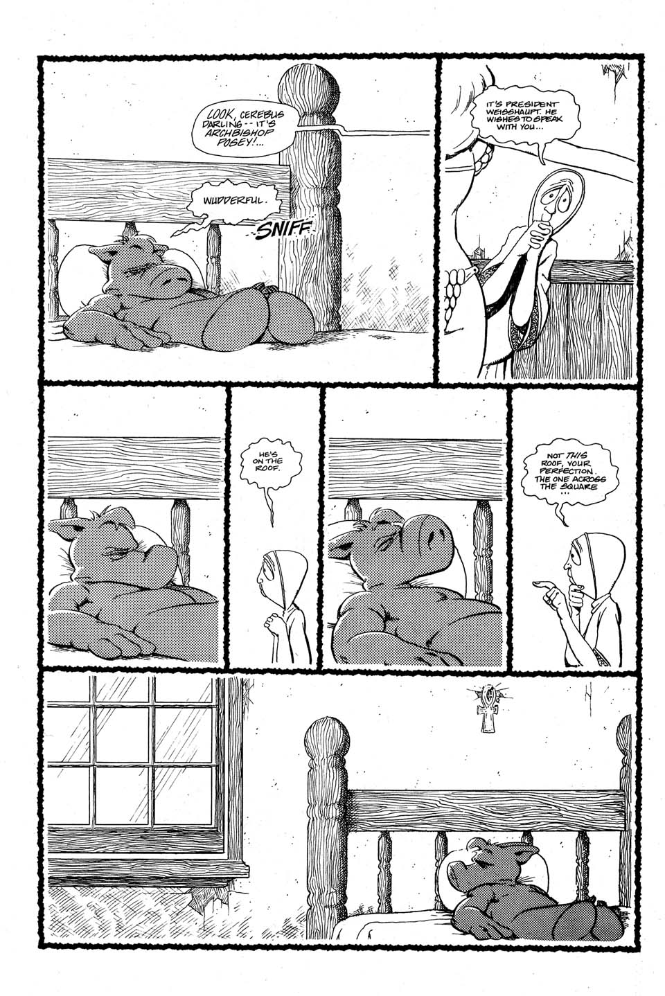 Read online Cerebus comic -  Issue #68 - 17