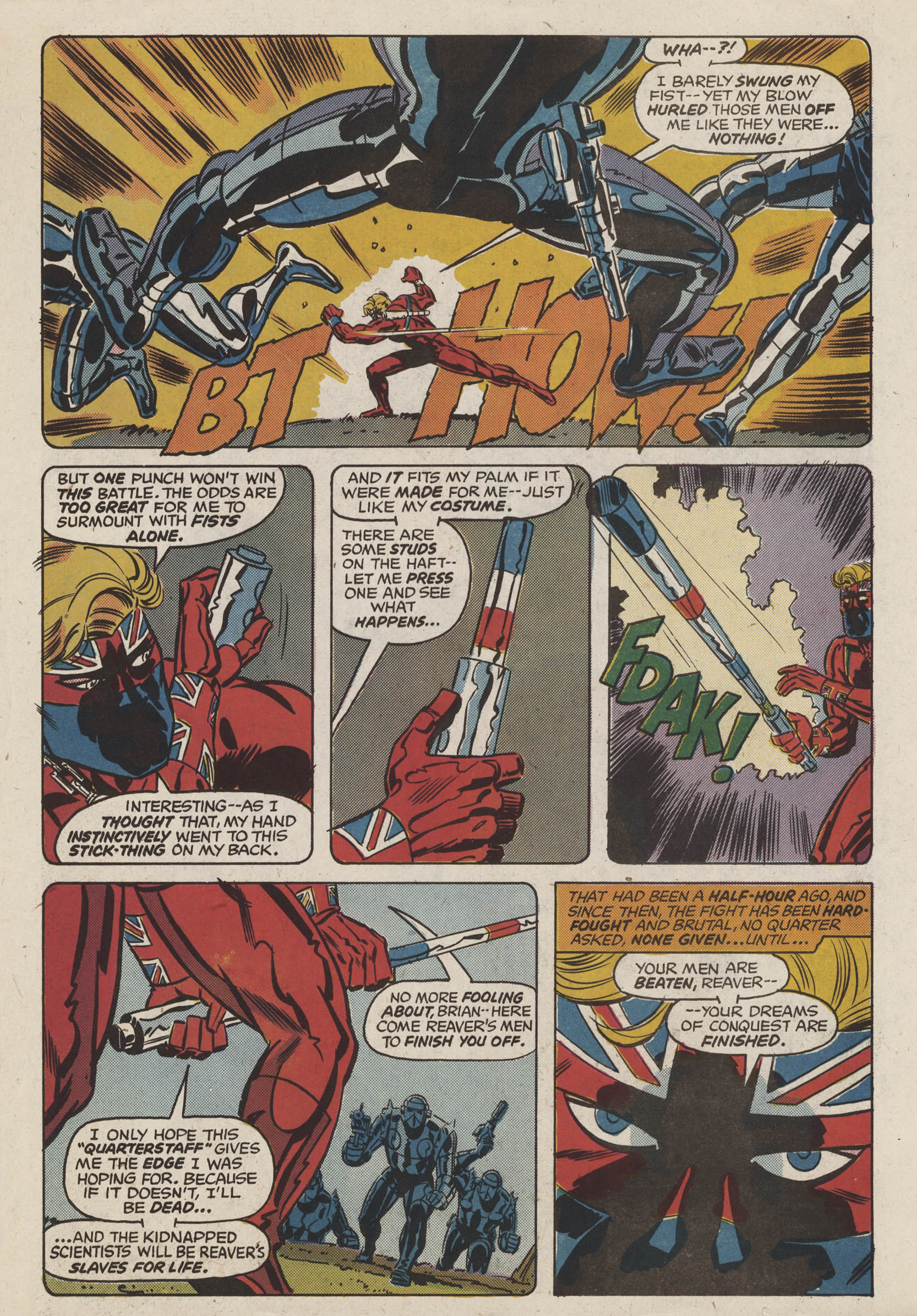Read online Captain Britain (1976) comic -  Issue #2 - 6