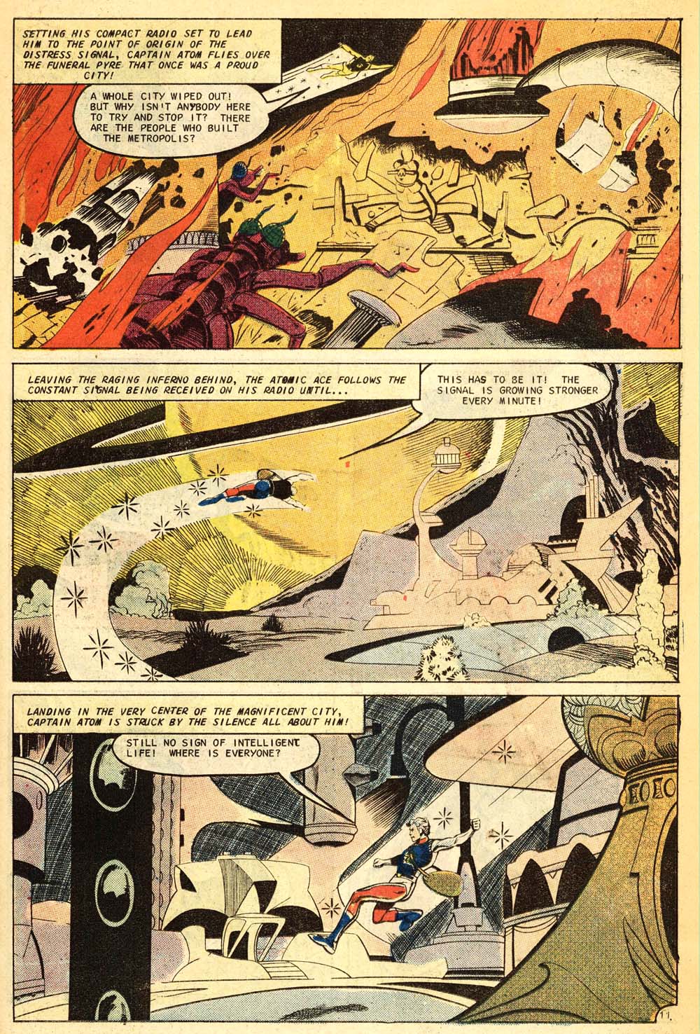 Read online Captain Atom (1965) comic -  Issue #88 - 12