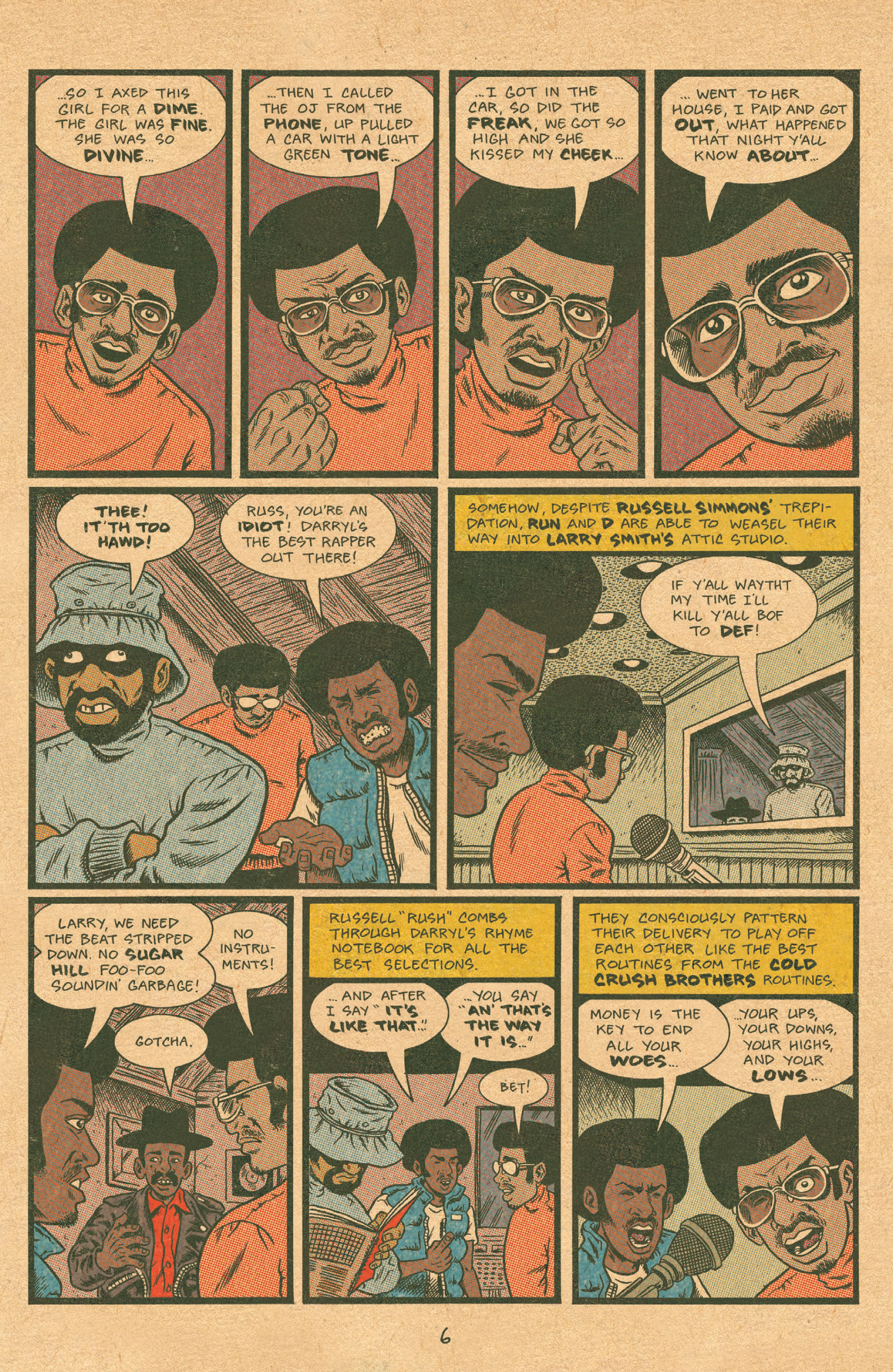 Read online Hip Hop Family Tree (2015) comic -  Issue #8 - 7