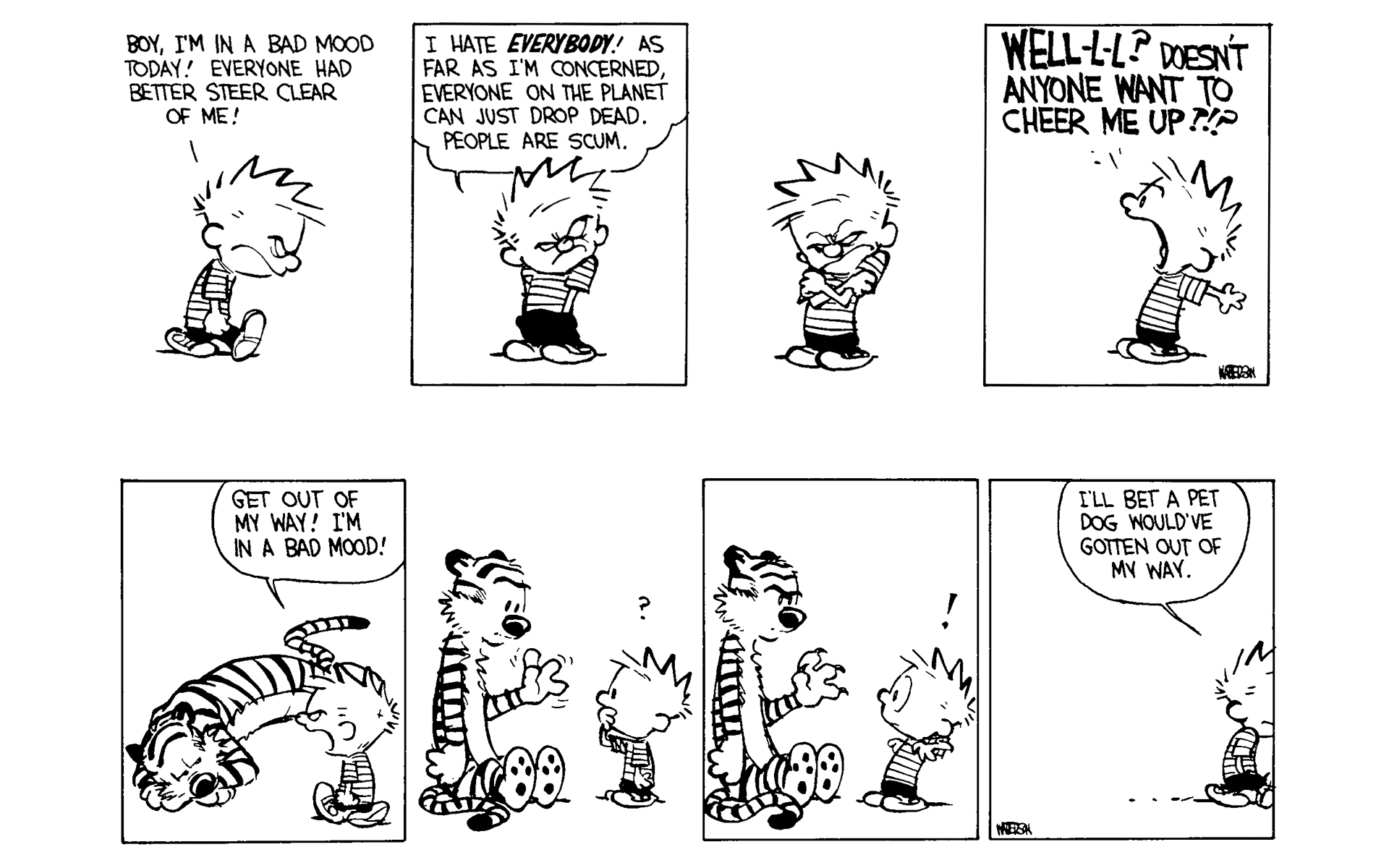 Read online Calvin and Hobbes comic -  Issue #4 - 162