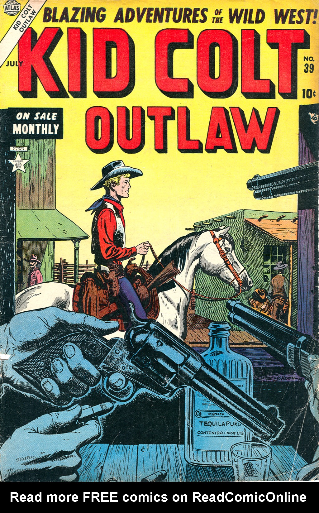Read online Kid Colt Outlaw comic -  Issue #39 - 1