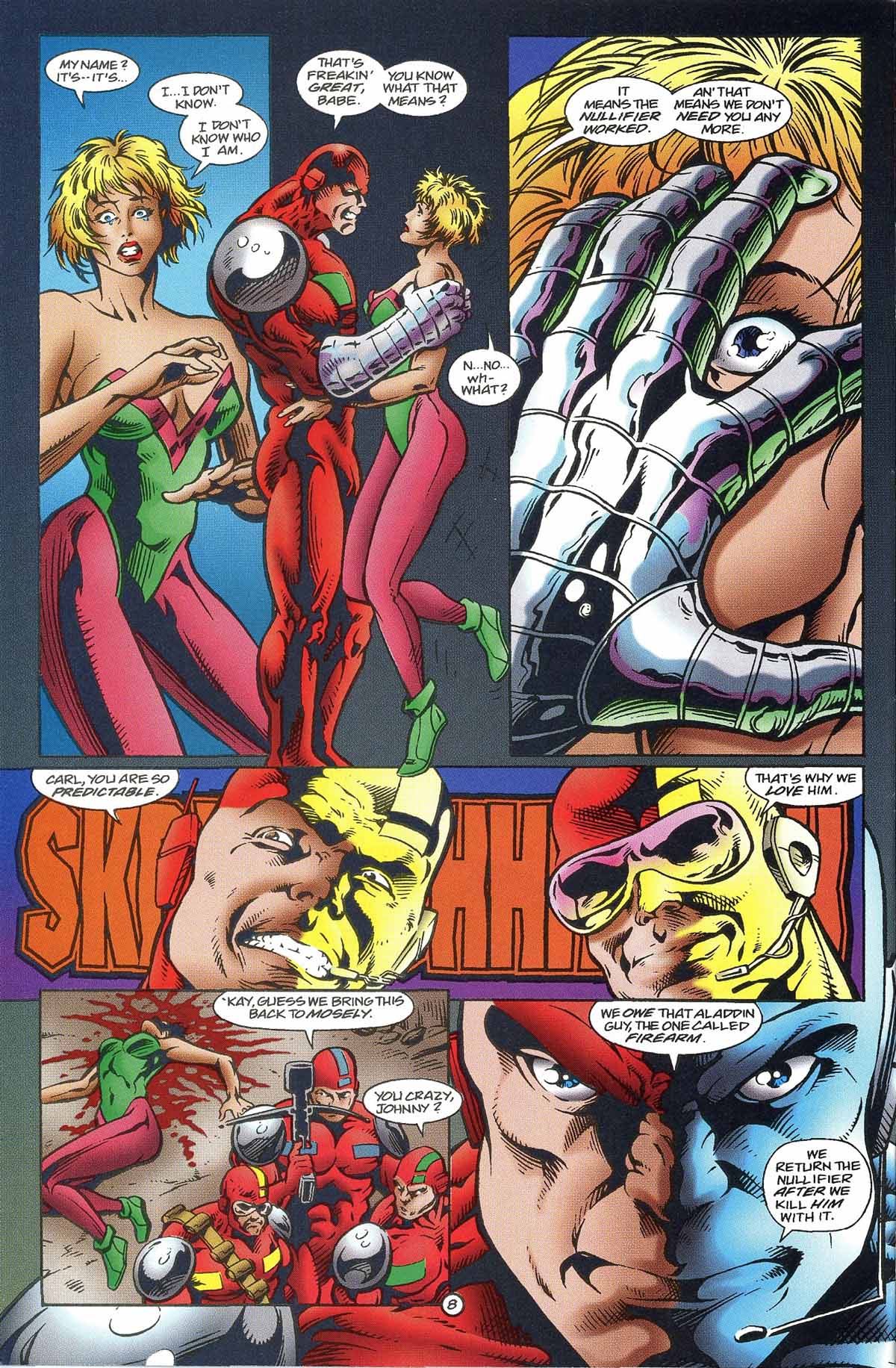Read online Codename: Firearm comic -  Issue #4 - 10