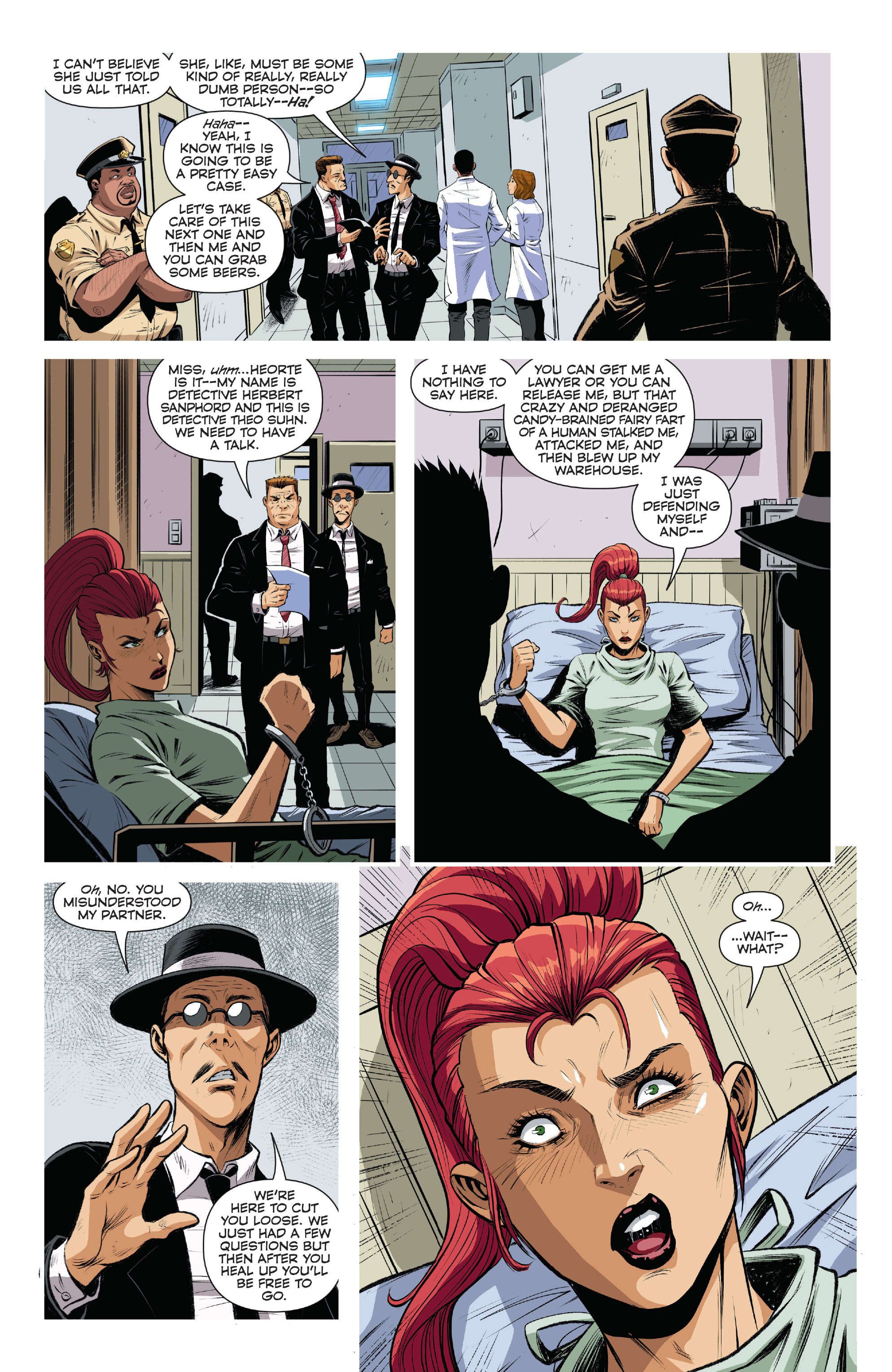 Read online Cinderella vs The Queen of Hearts comic -  Issue #2 - 6