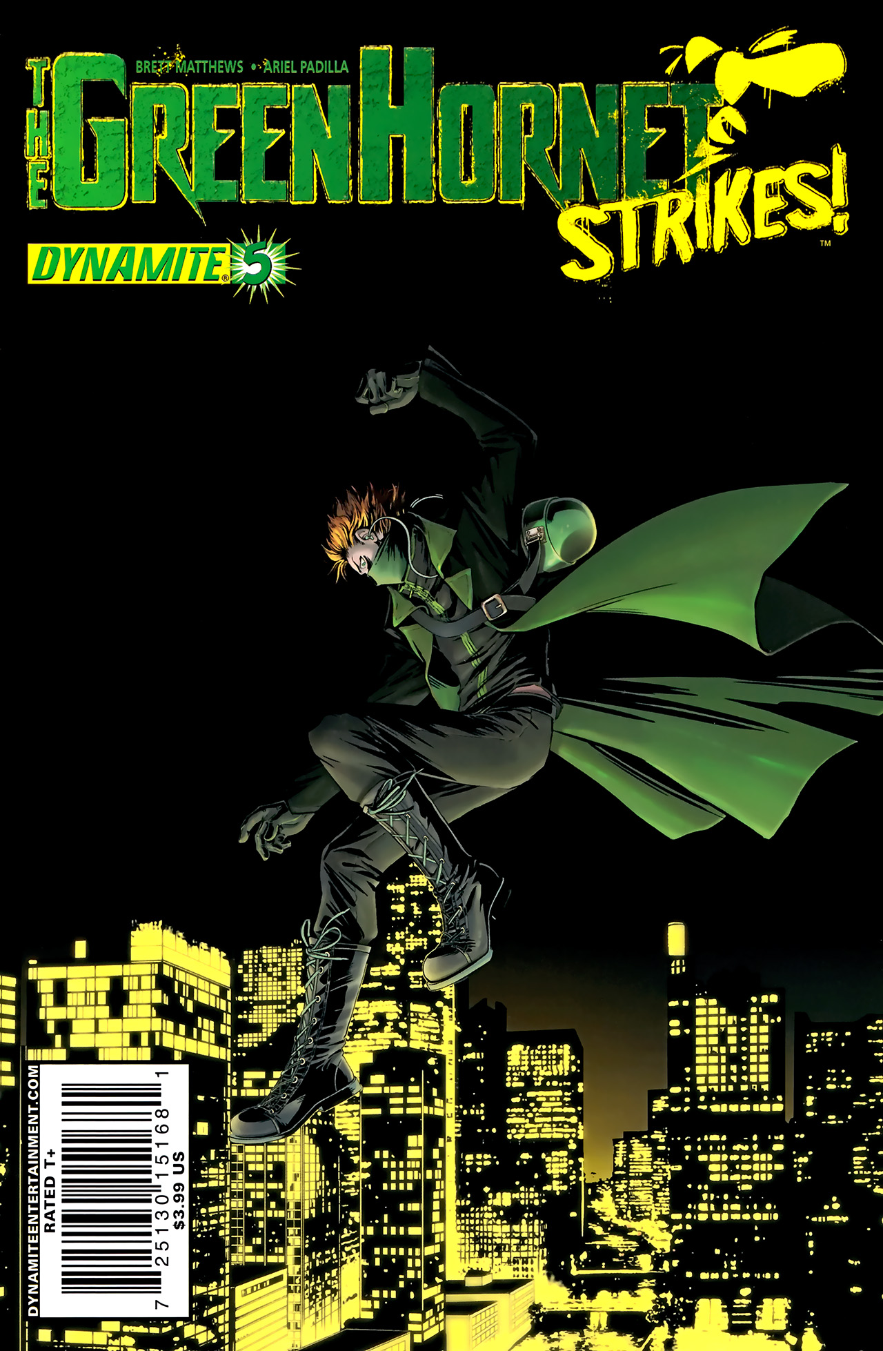 Read online The Green Hornet Strikes! comic -  Issue #5 - 1