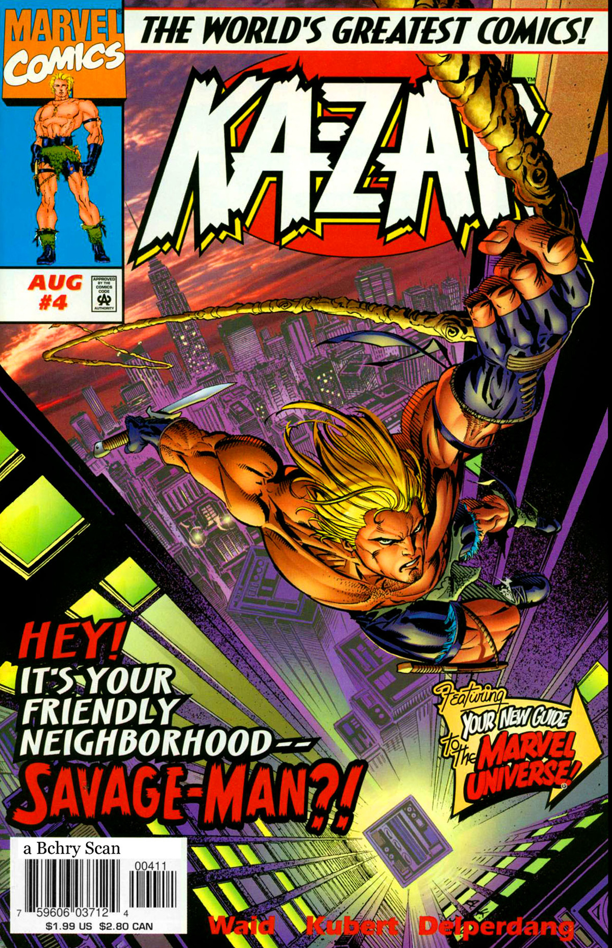 Read online Ka-Zar (1997) comic -  Issue #4 - 1