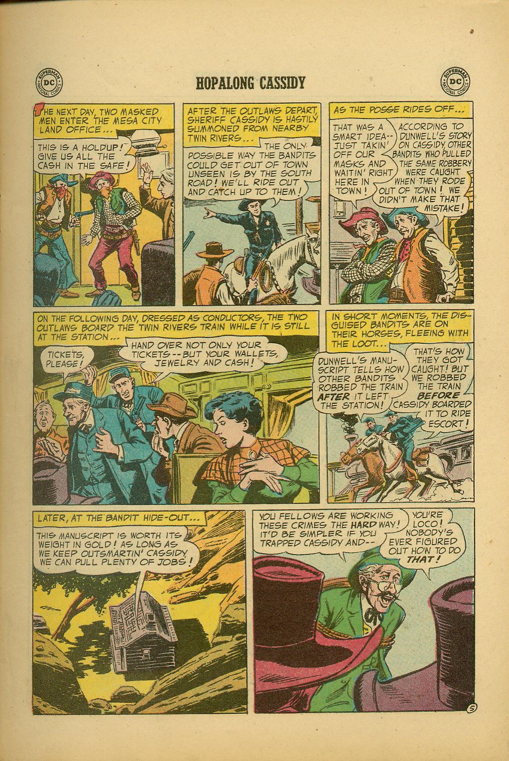 Read online Hopalong Cassidy comic -  Issue #100 - 7
