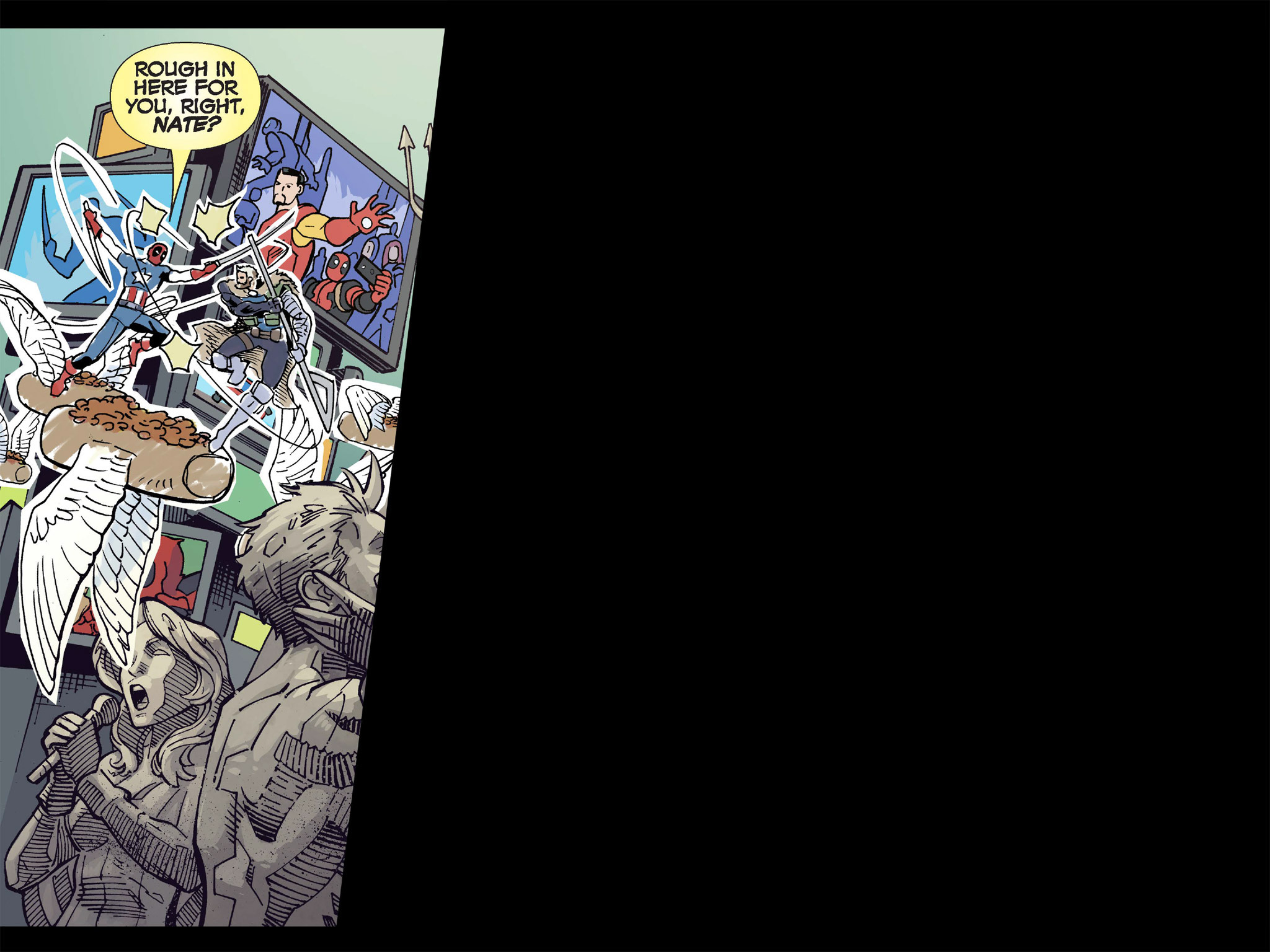 Read online Deadpool & Cable: Split Second Infinite Comic comic -  Issue #6 - 44