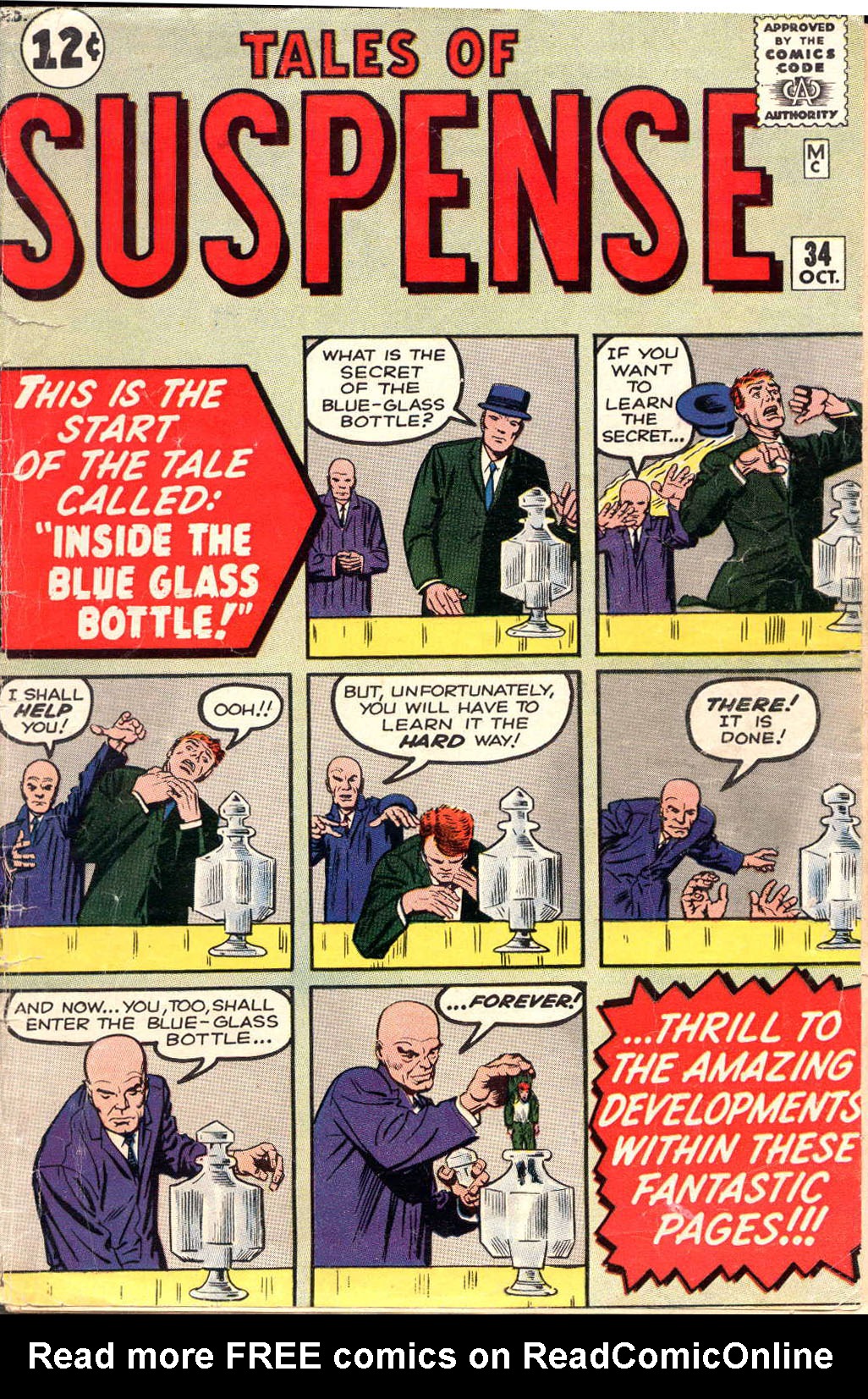 Read online Tales of Suspense (1959) comic -  Issue #34 - 1