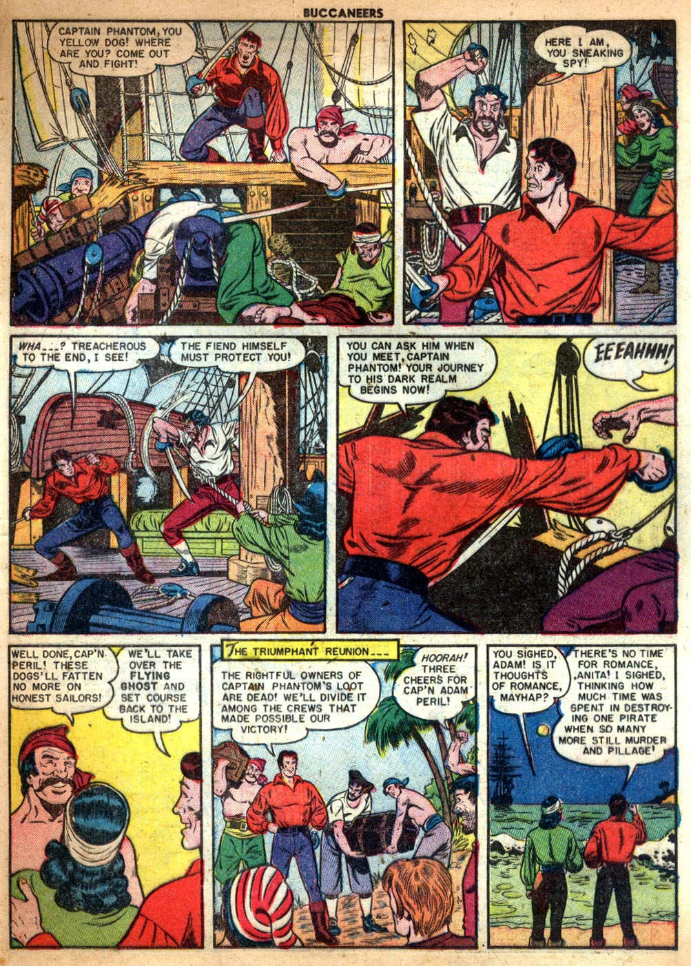 Read online Buccaneers comic -  Issue #25 - 25