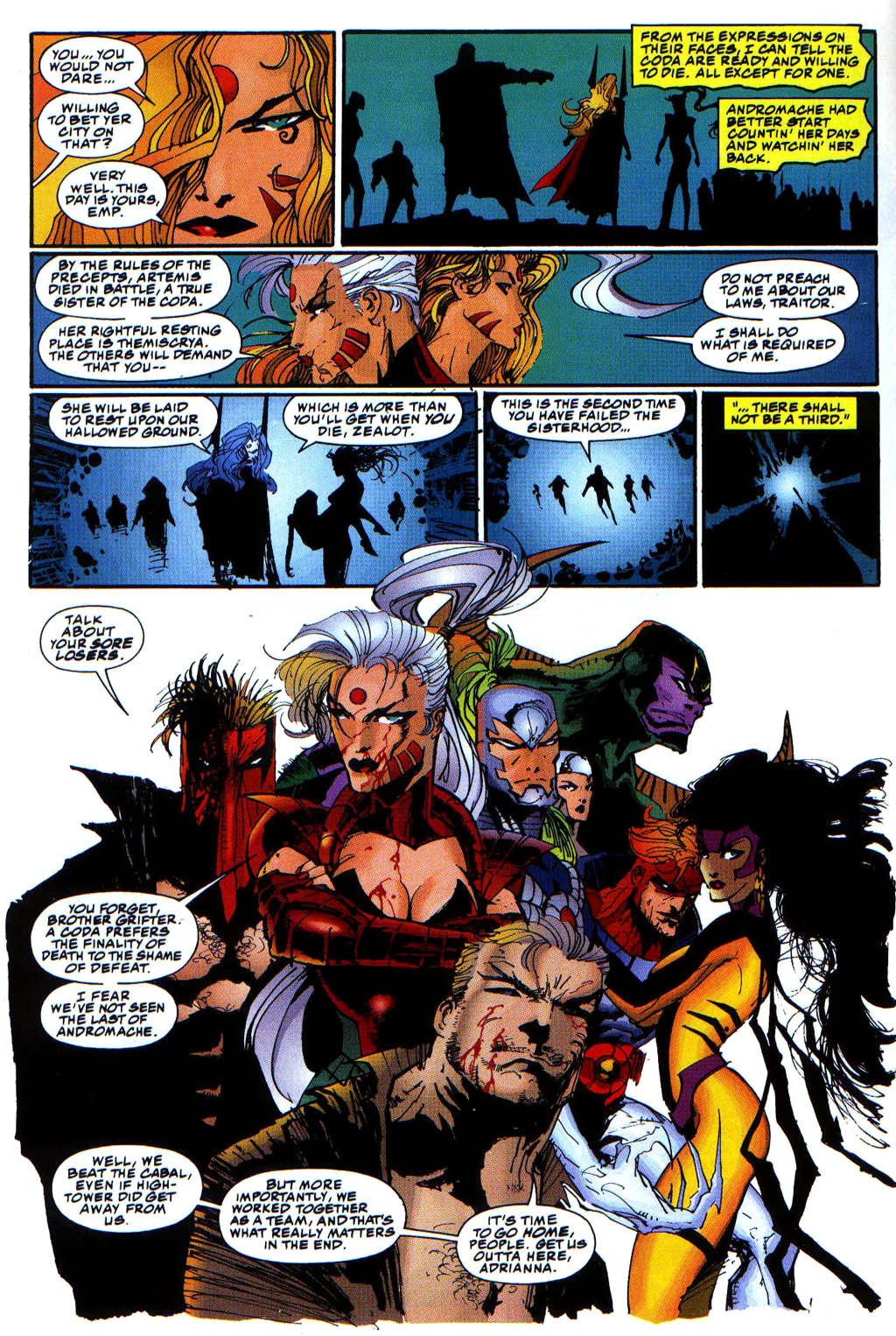 Read online WildC.A.T.s Trilogy comic -  Issue #3 - 22