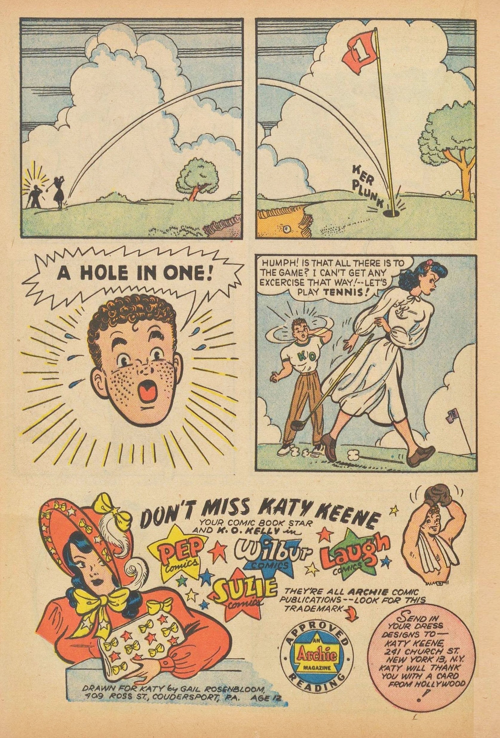 Read online Pep Comics comic -  Issue #75 - 16