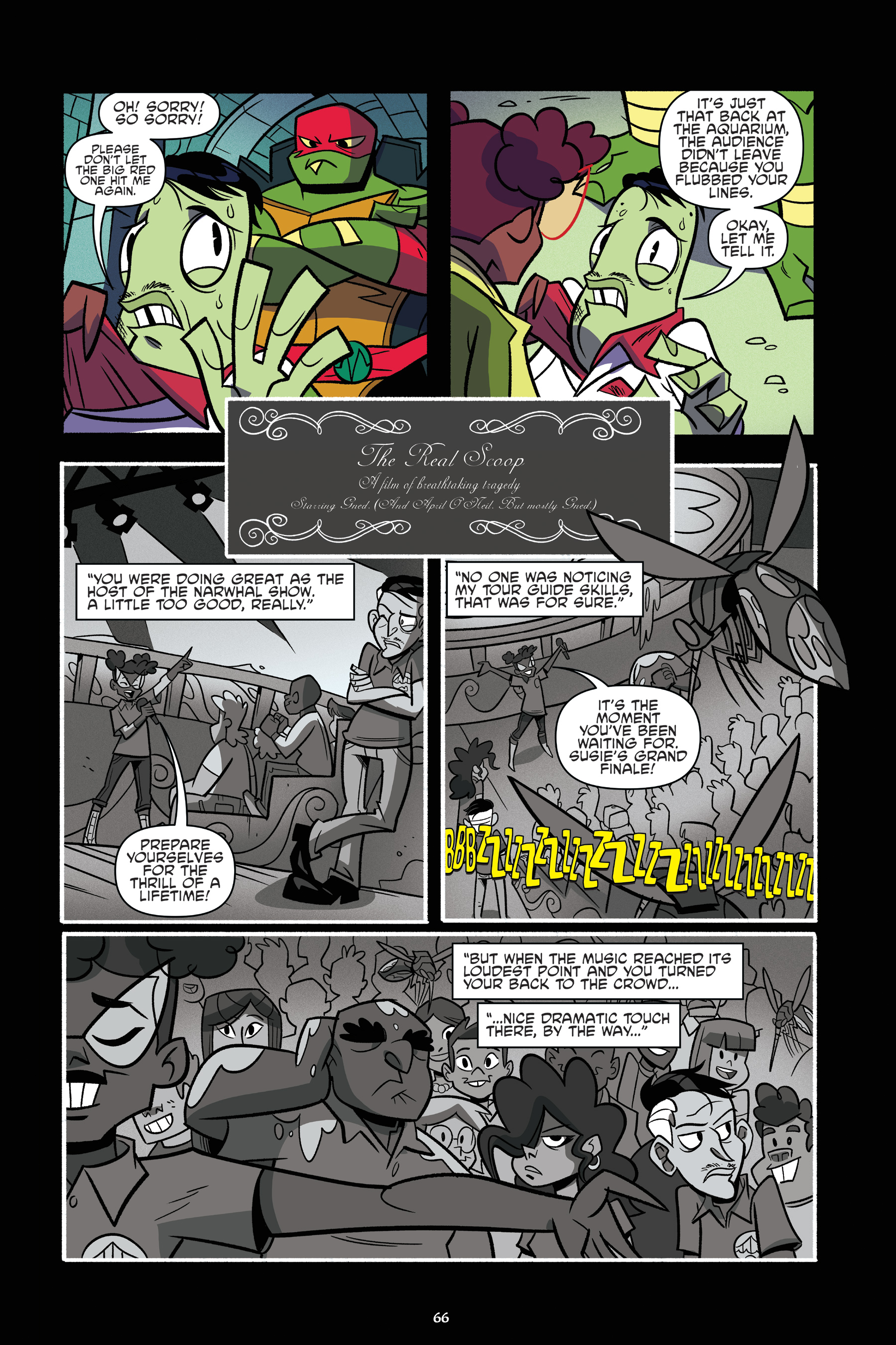Read online Rise of the Teenage Mutant Ninja Turtles: Sound Off! comic -  Issue # _TPB - 67