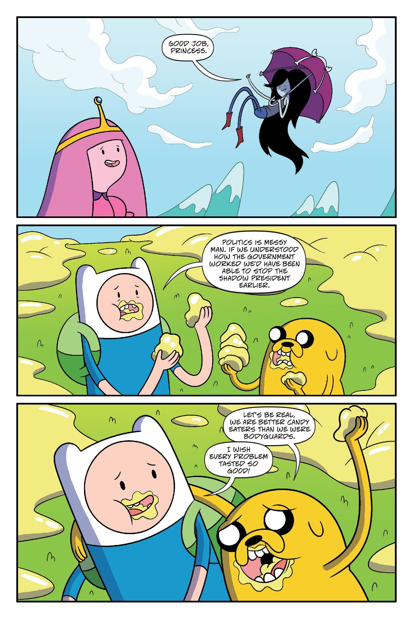 Read online Adventure Time: President Bubblegum comic -  Issue # TPB - 140
