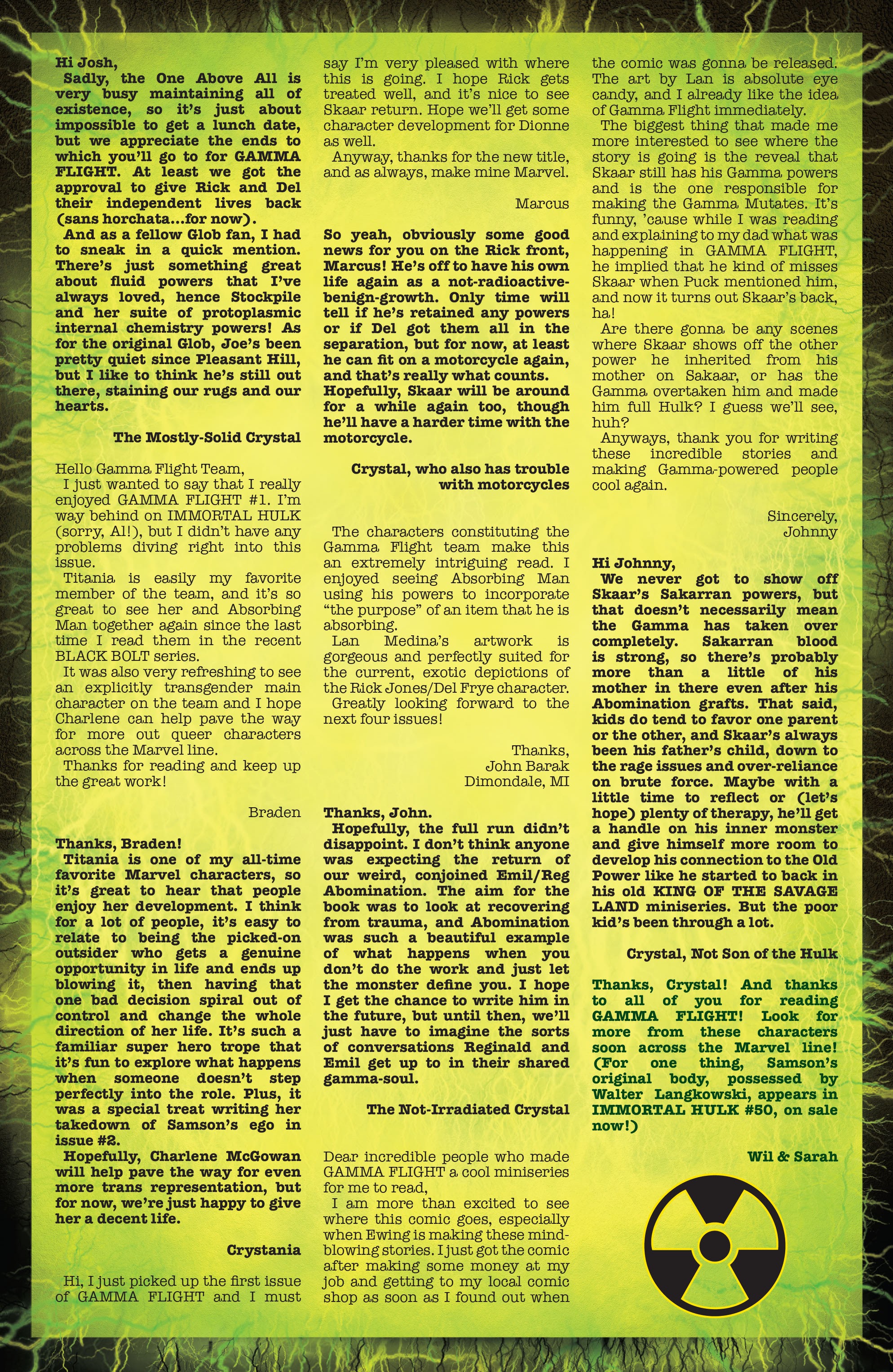 Read online Gamma Flight comic -  Issue #5 - 24