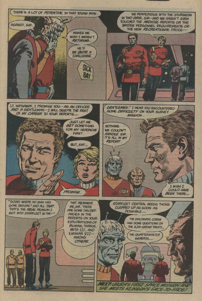 Read online Star Trek (1984) comic -  Issue #29 - 22