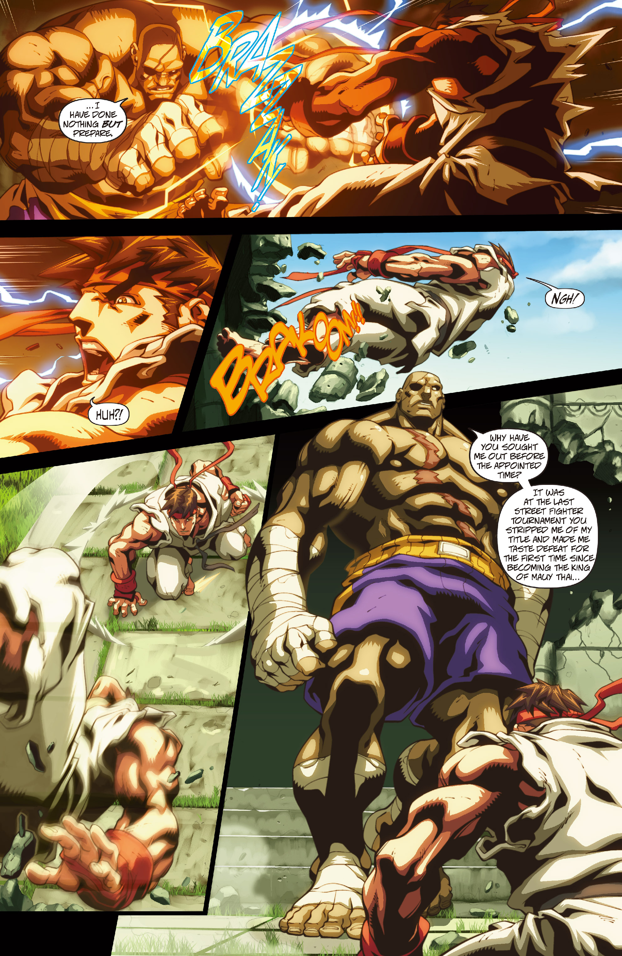 Read online Street Fighter II comic -  Issue #2 - 5