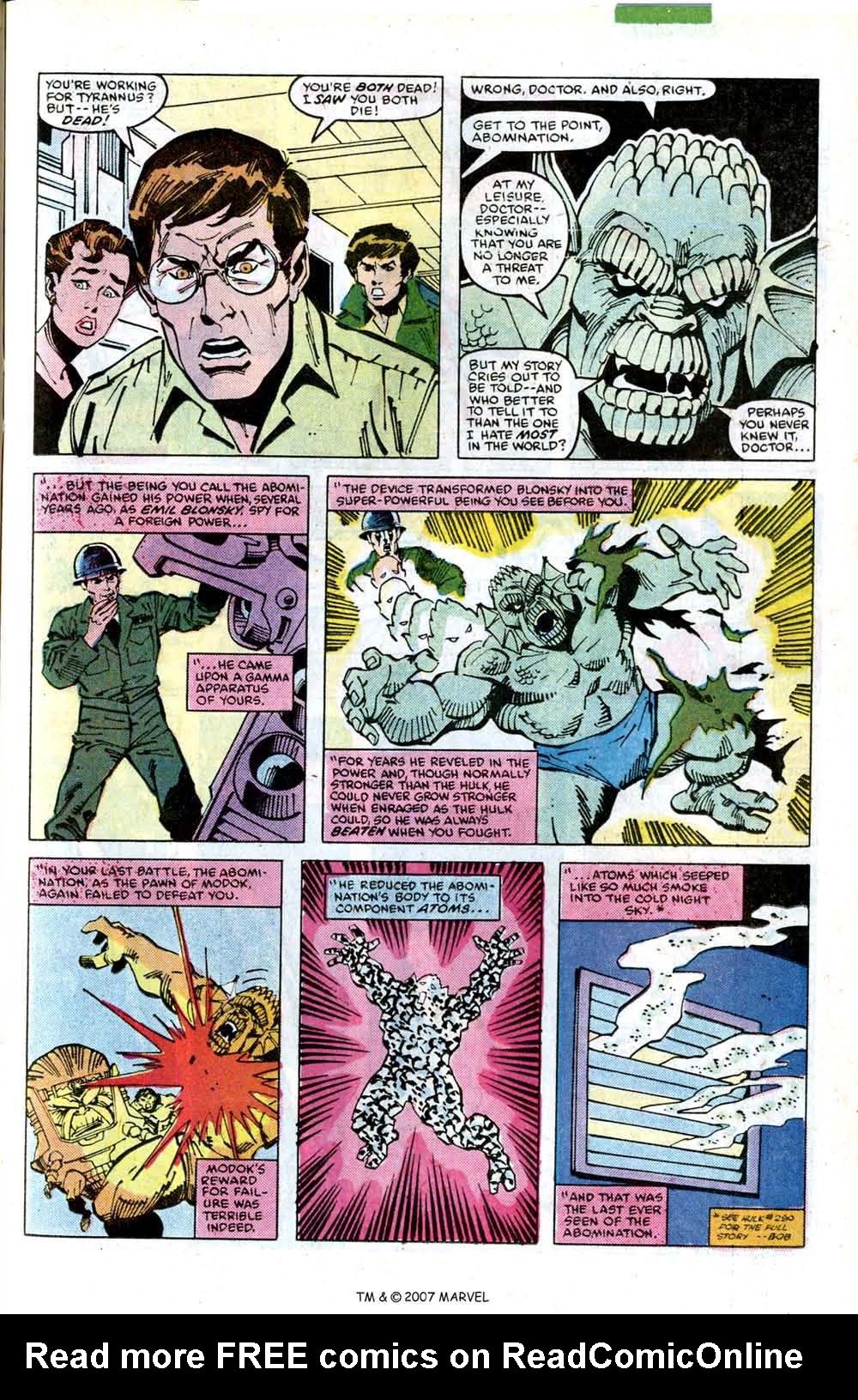 Read online The Incredible Hulk Annual comic -  Issue #15 - 23