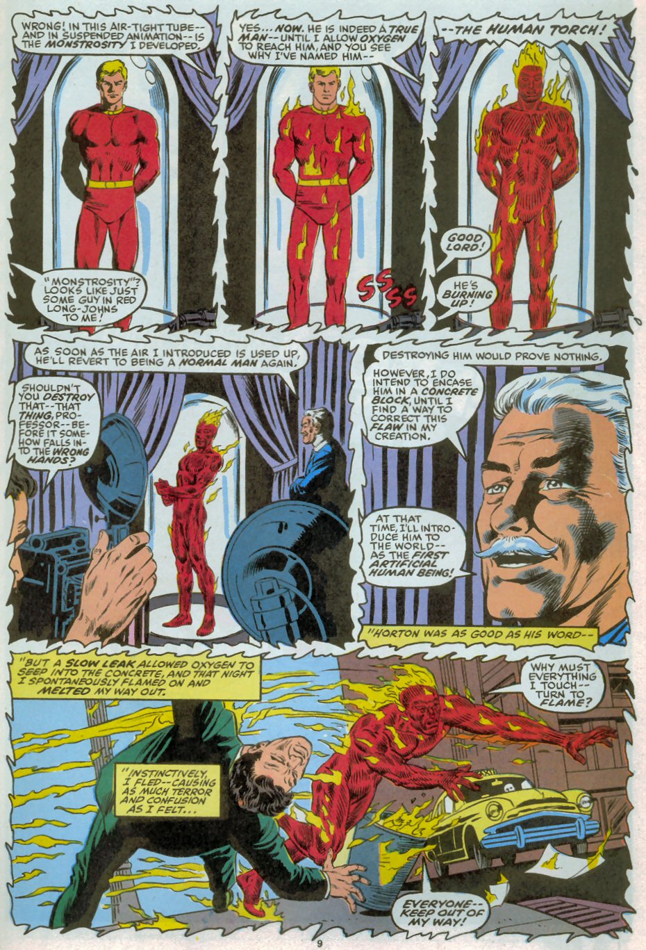 Read online Saga of the Sub-Mariner comic -  Issue #4 - 8