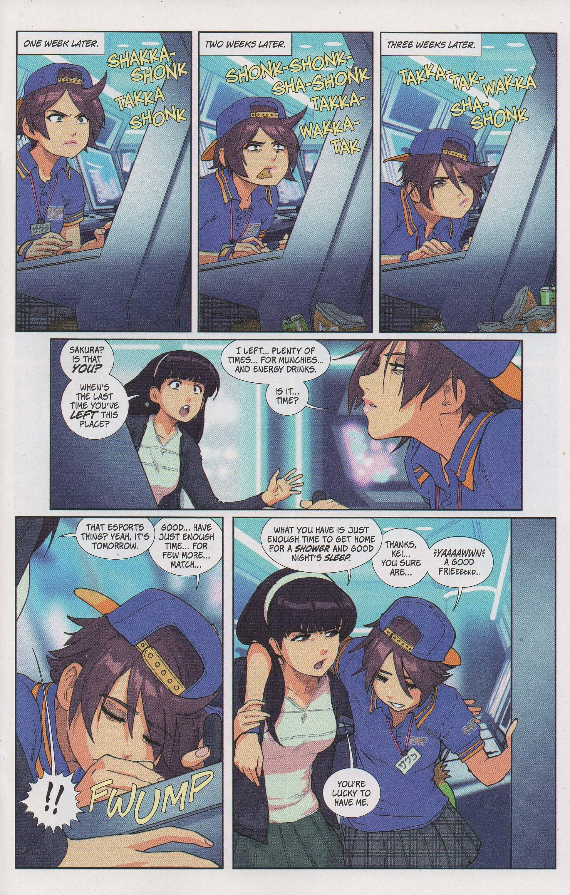 Read online Free Comic Book Day 2019 comic -  Issue # Sakura vs Karin - 11