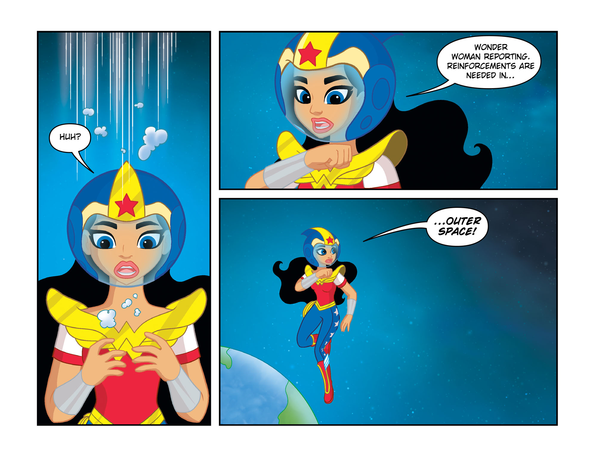 Read online DC Super Hero Girls: Spaced Out comic -  Issue #10 - 11