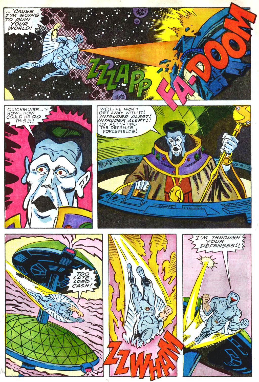 Read online SilverHawks comic -  Issue #7 - 4