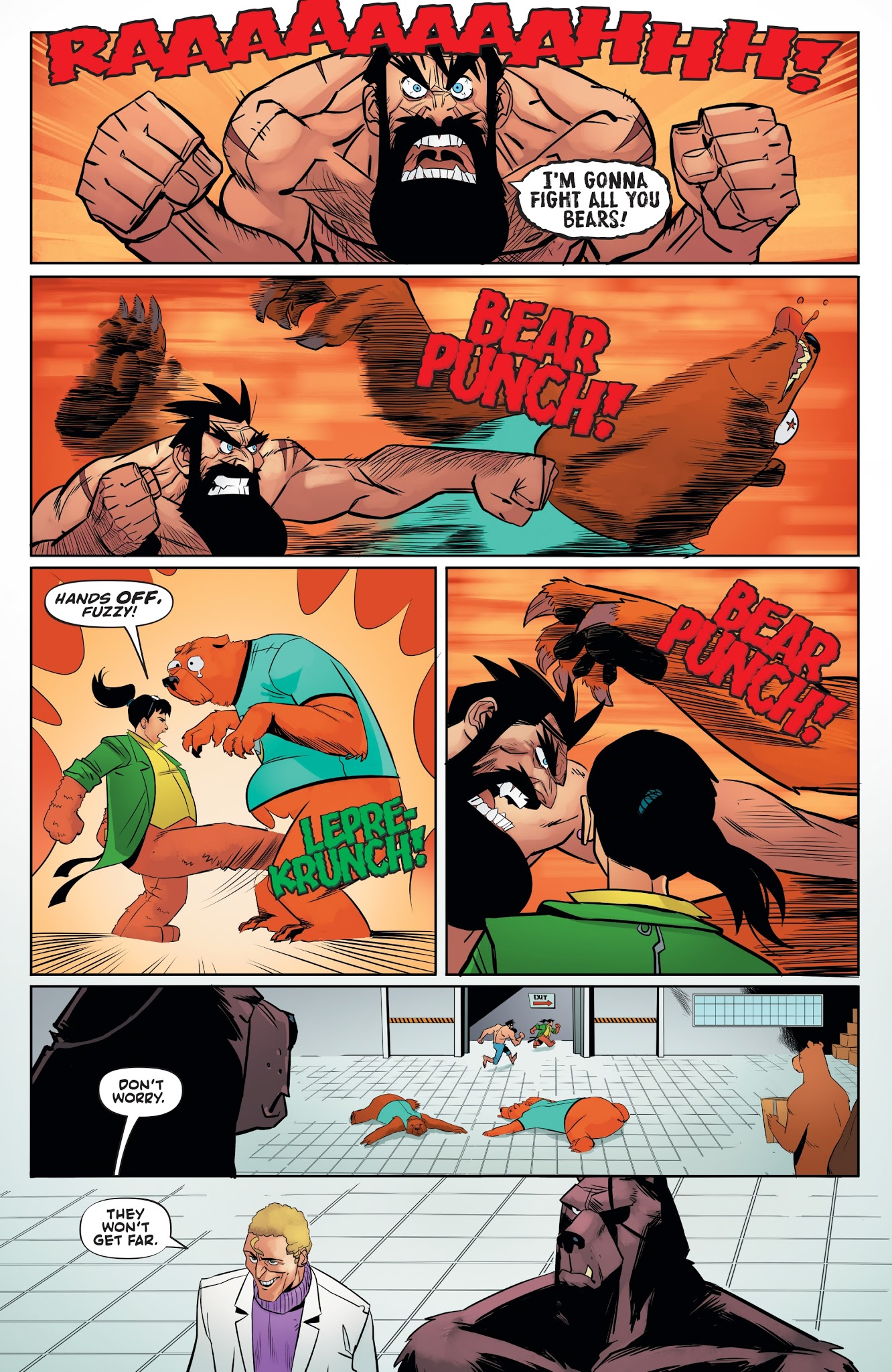Read online Shirtless Bear-Fighter! comic -  Issue #3 - 13