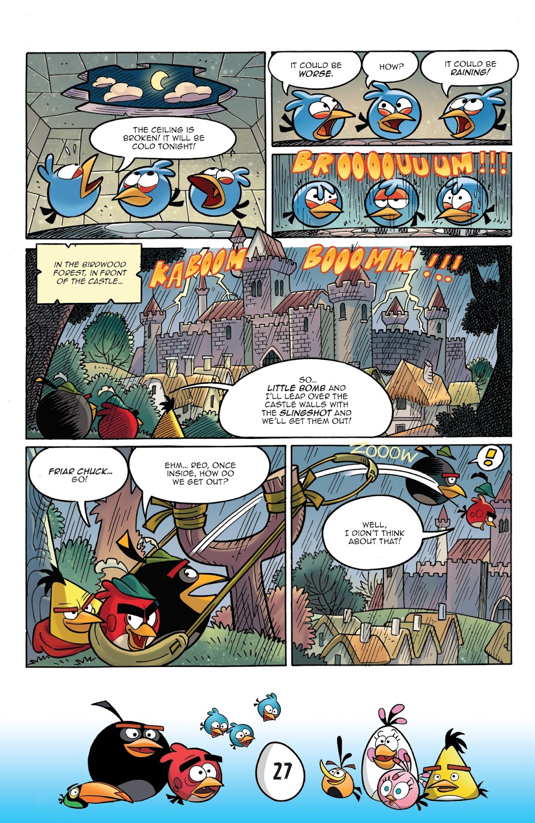 Angry Birds Comics Quarterly issue Issue Monsters and Mistletoe - Page 29