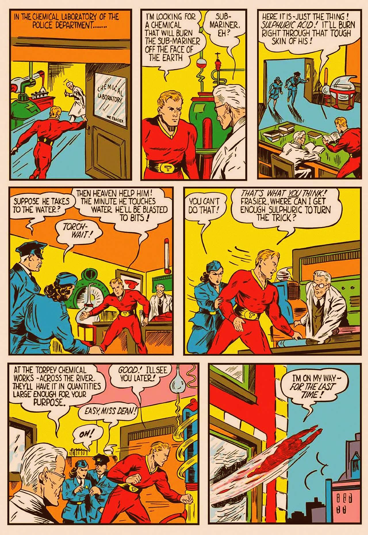 Read online Marvel Mystery Comics comic -  Issue #9 - 18